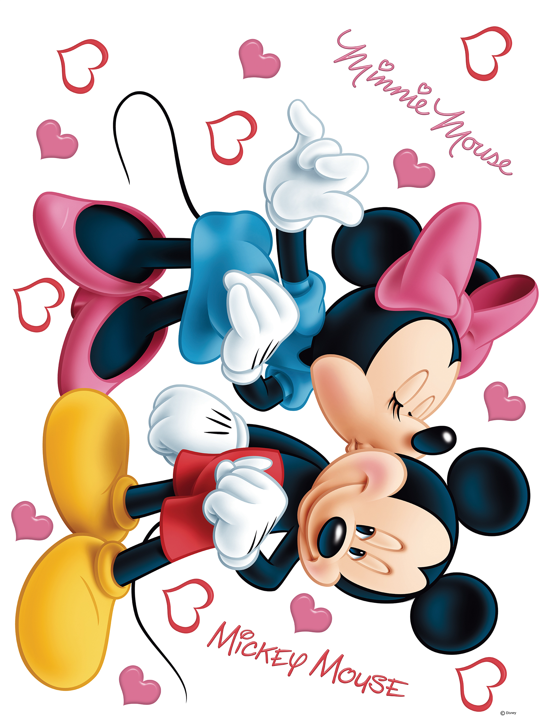 Wandtattoo Minnie & Micky Maus | home24 kaufen