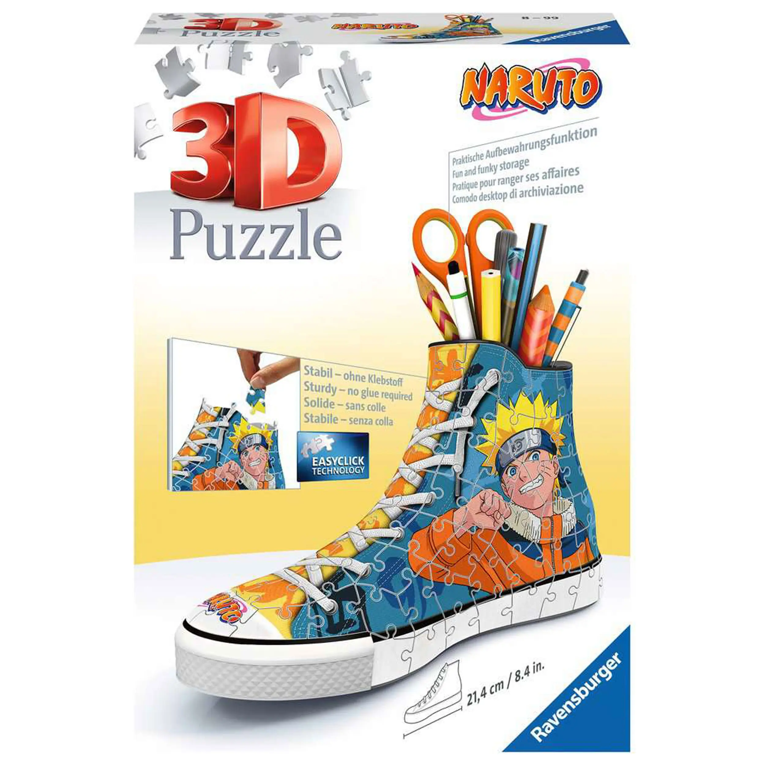 3D-Puzzle Sneaker Naruto