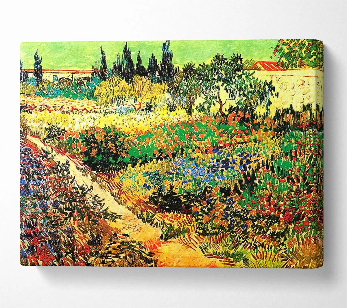 Van Gogh mit Bl眉hender Pfad Garten