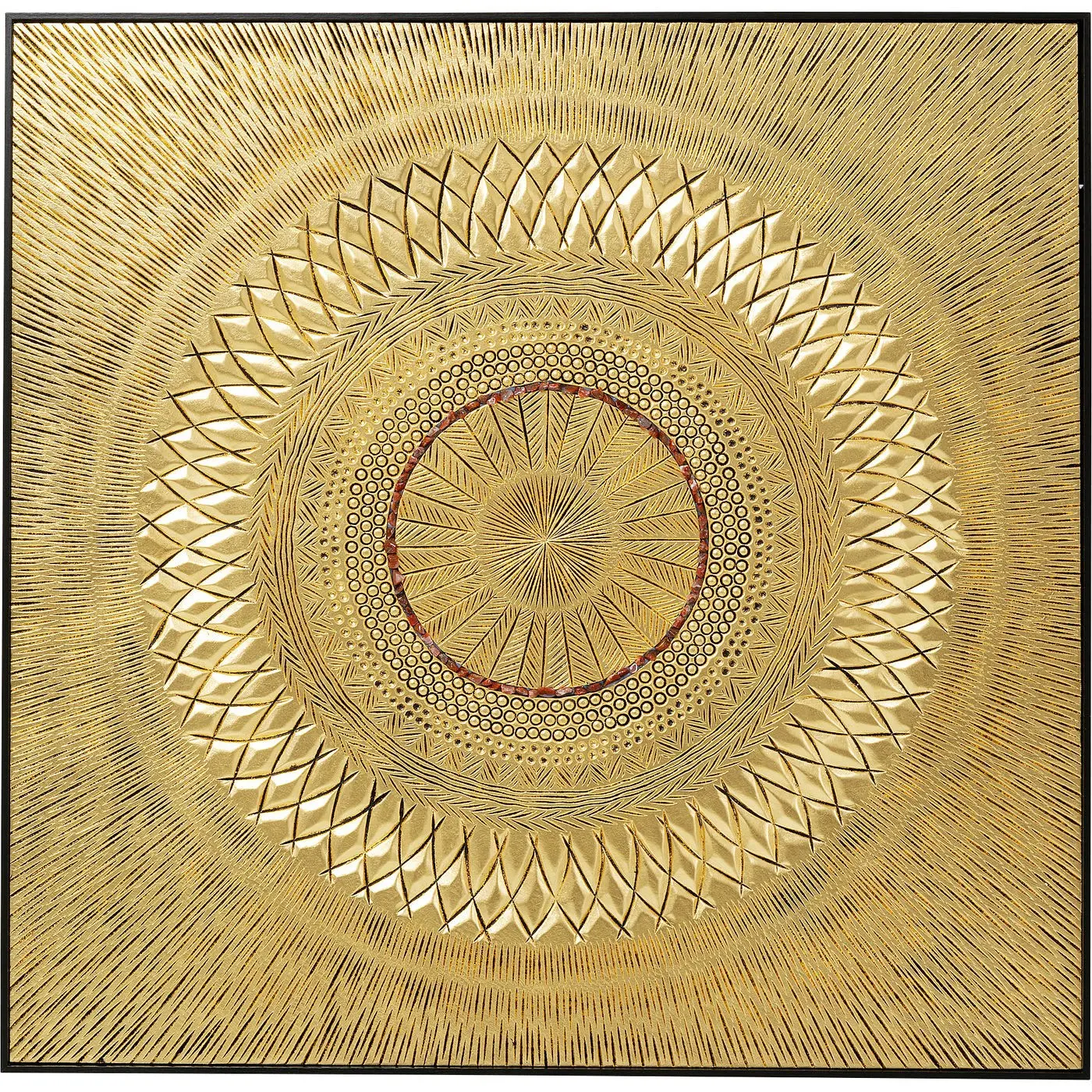 Circle Objektbild 1 Gold Art Geometric
