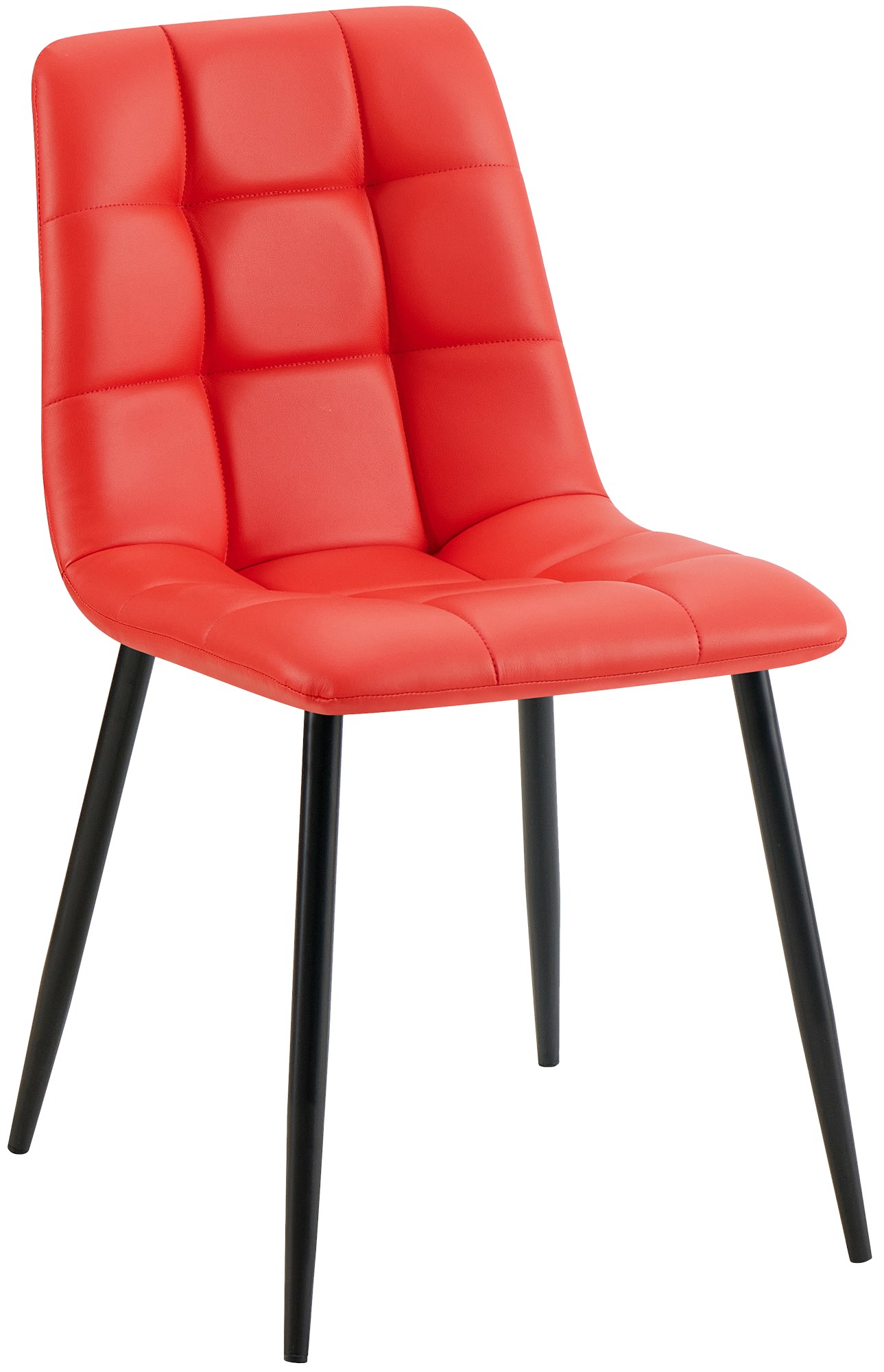 Lot De 6 Chaises Design AIRNOVA Pour Salle à Manger - Éco-cuir Chocolat, Occasion
