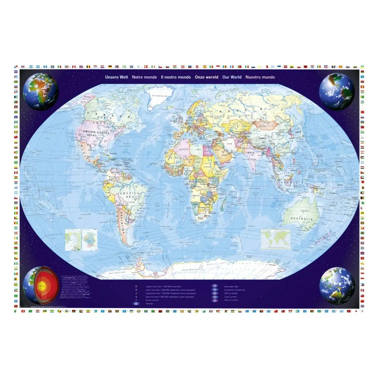 Unsere Welt 2000 Puzzle Teile