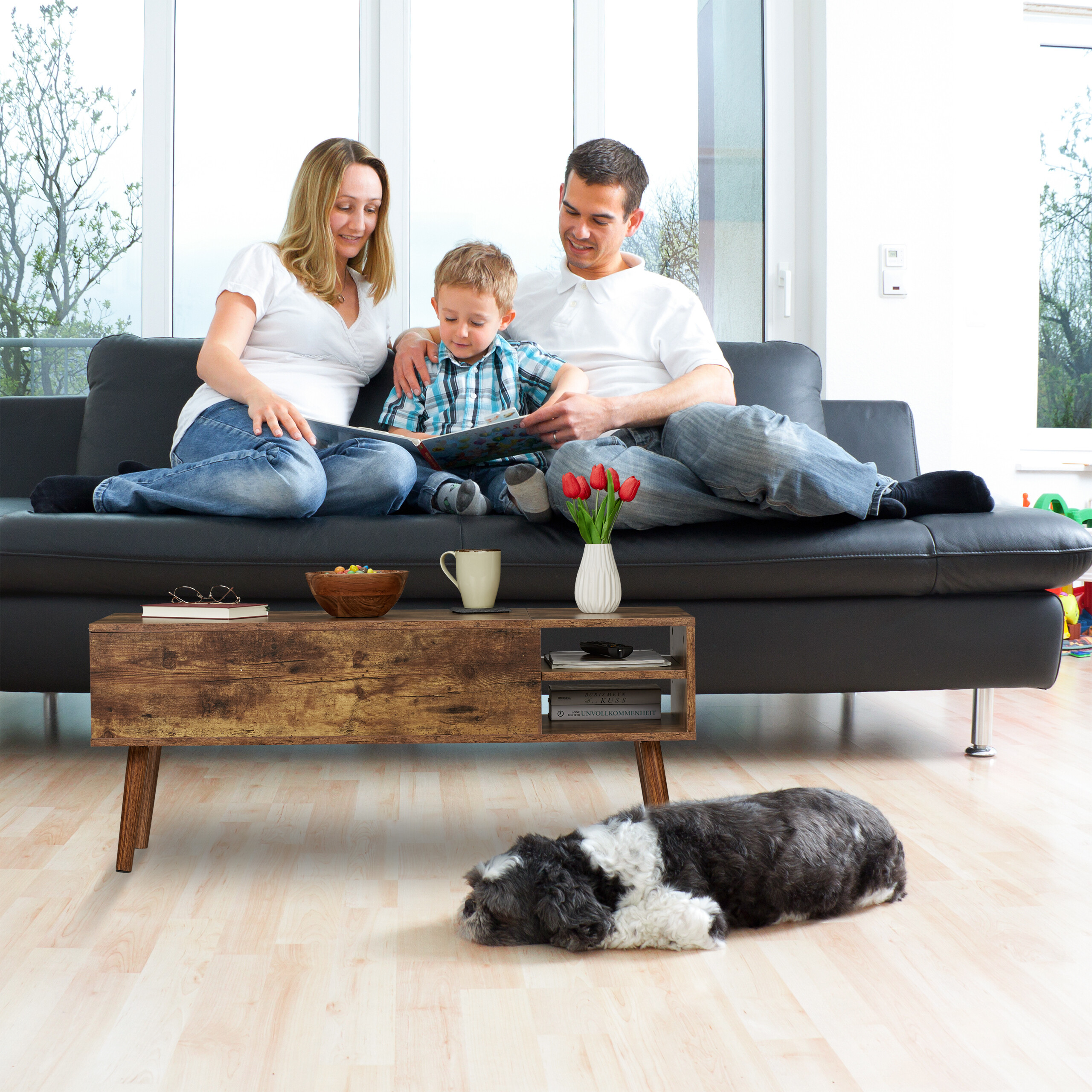 Aufklappbarer Couchtisch kaufen