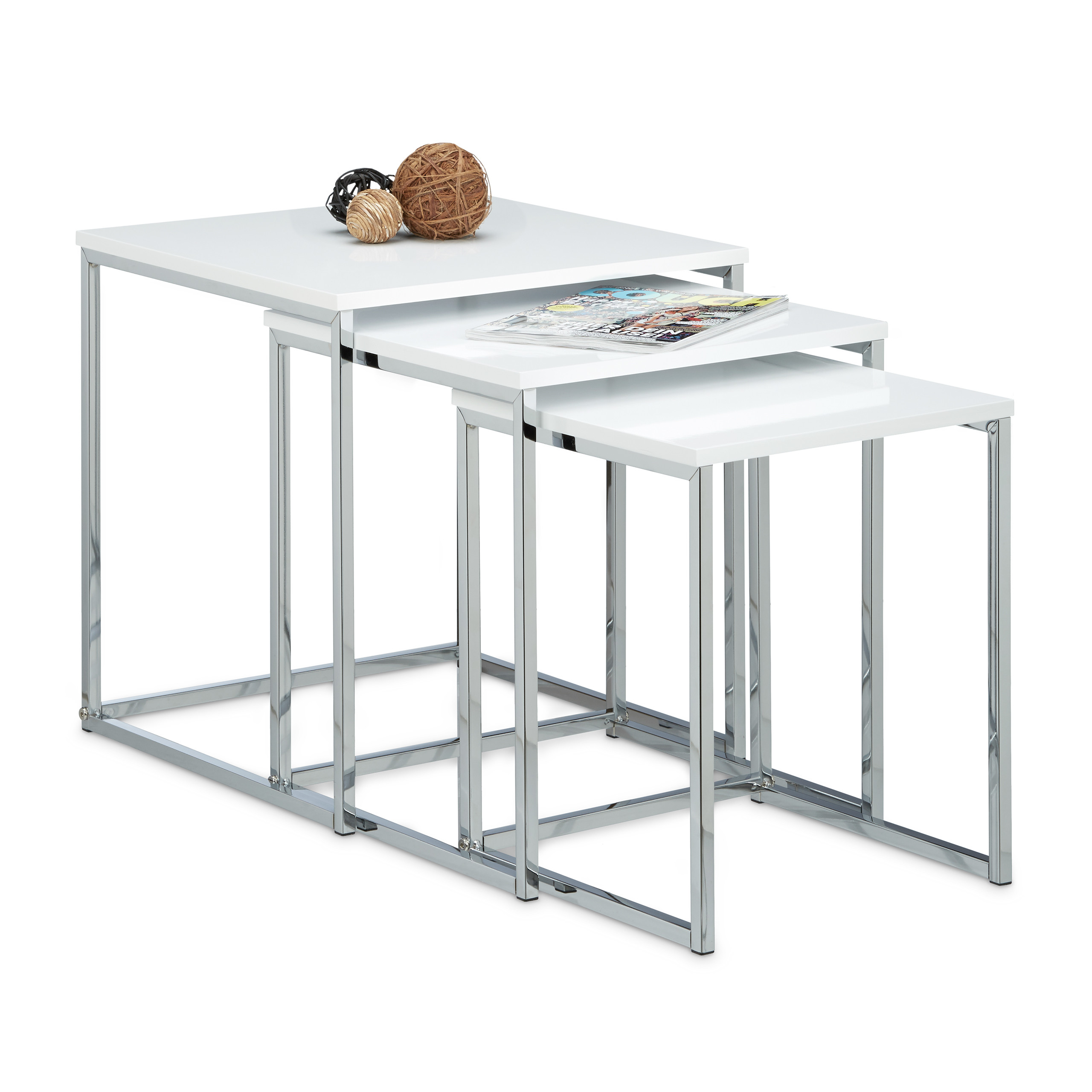 Beistelltische 3er Set Metallbeine kaufen