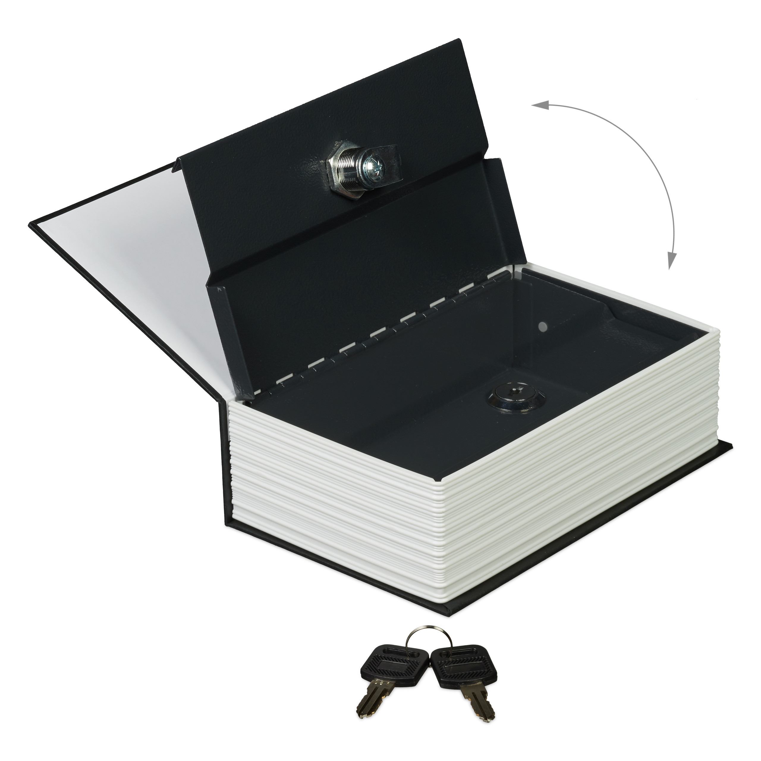 Coffre-Fort Livre Déguisé - Cache Sécurité Pour Argent Et Bijoux - Format 23x15x4 Cm