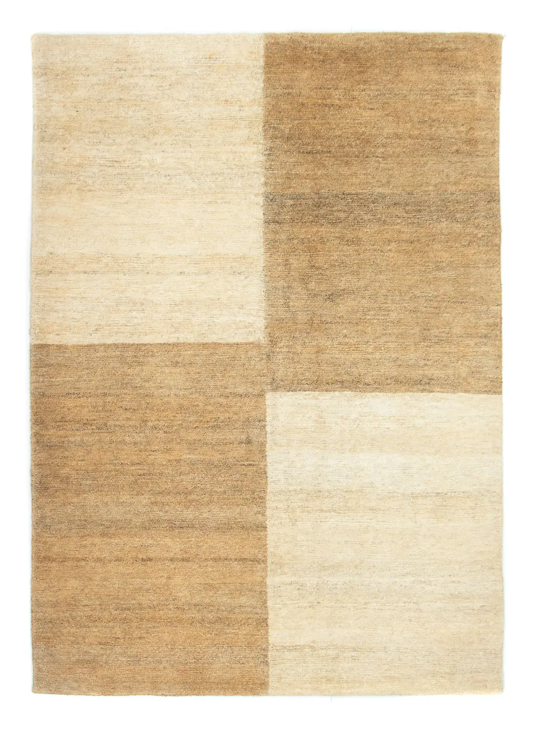 Nepal Teppich beige 146 201 x - - cm