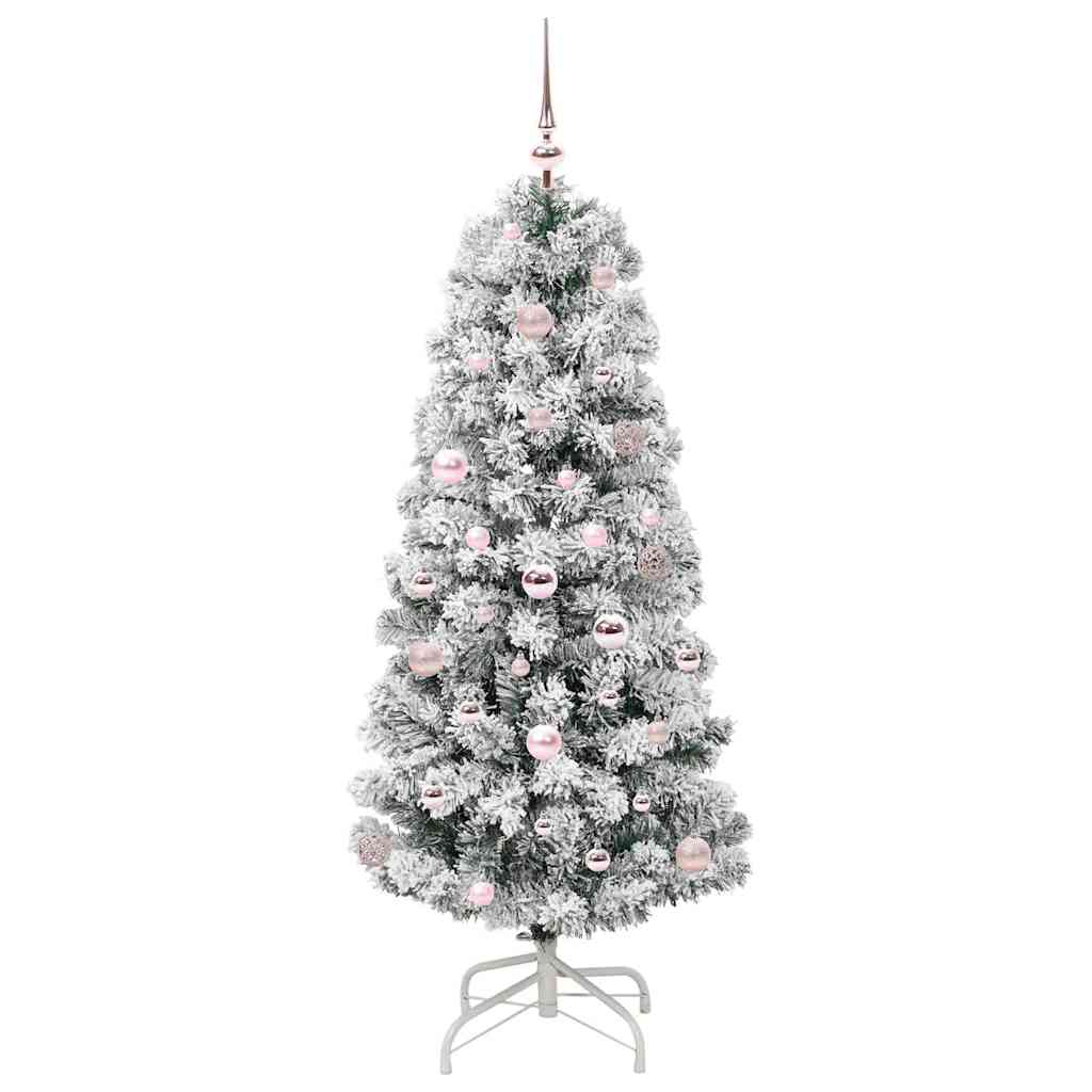Innen Außen Christbaum Fasba Künstlicher Weihnachtsbaum – 95 Cm, Grün, Aus PVC, PE & Stahl – Wiederverwendbar Für Innen & Geschützte Außenbereiche – Ideal Für Wohnzimmer, Balkon Oder Geschäft