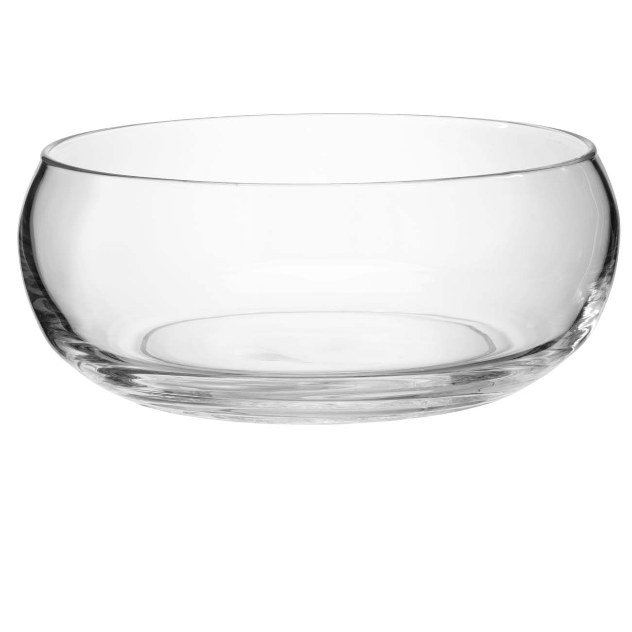 Sendez Große Glasschale – 25 Cm, 2 Liter, Spülmaschinengeeignet