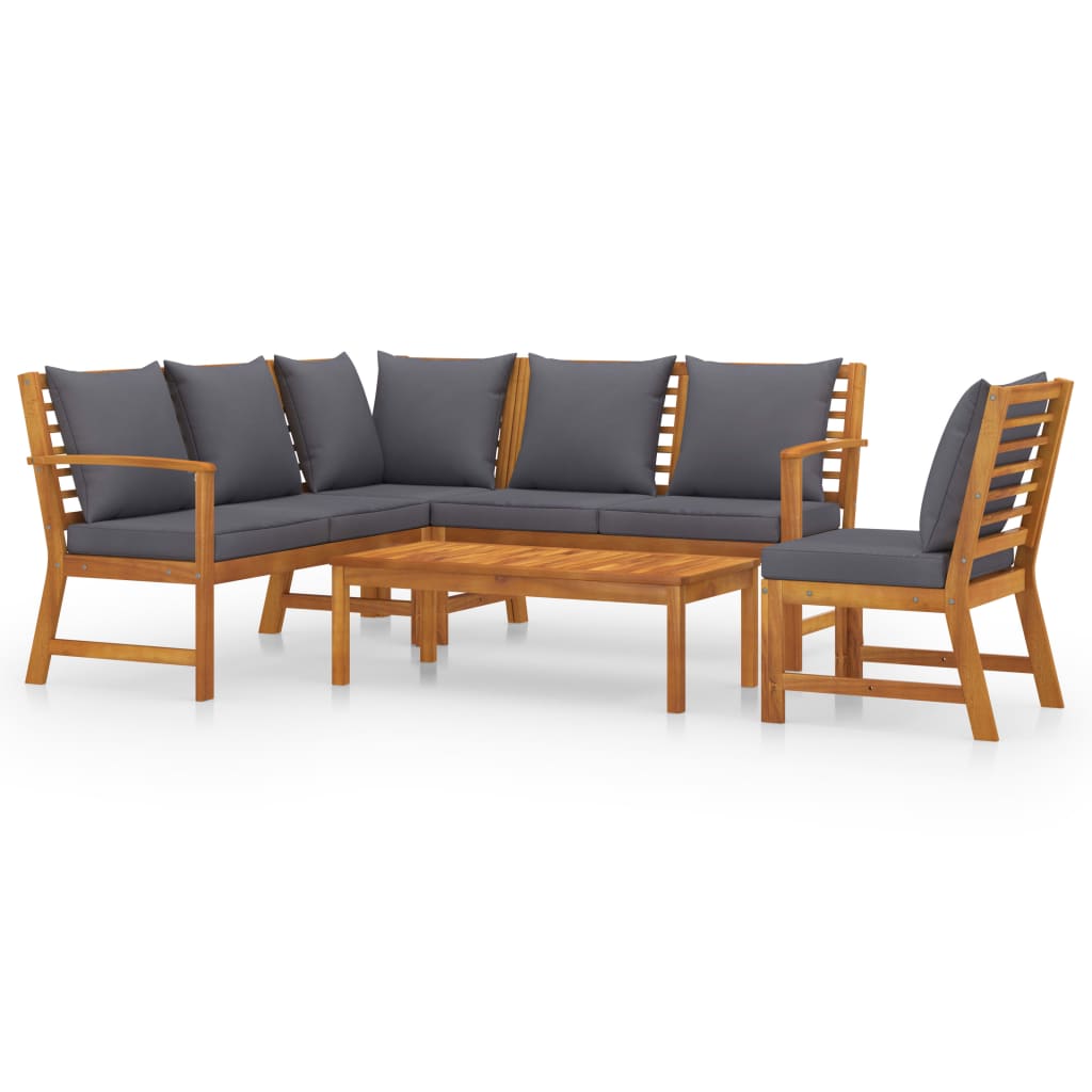 5tlg. GartenLoungeSet mit Auflagen kaufen home24