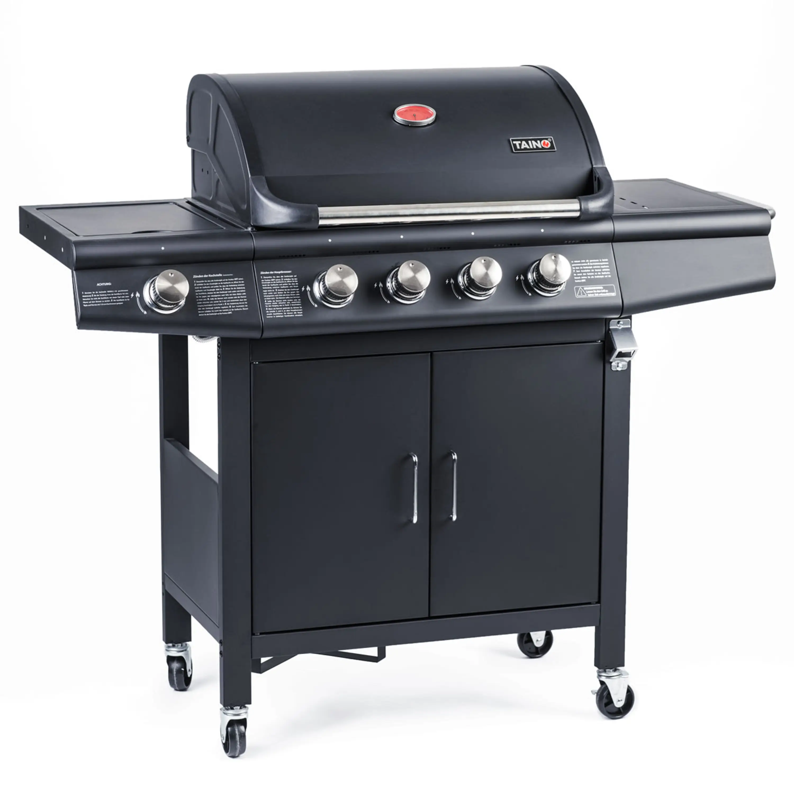 RED 4+1 Gasgrill Set | Gasgrills