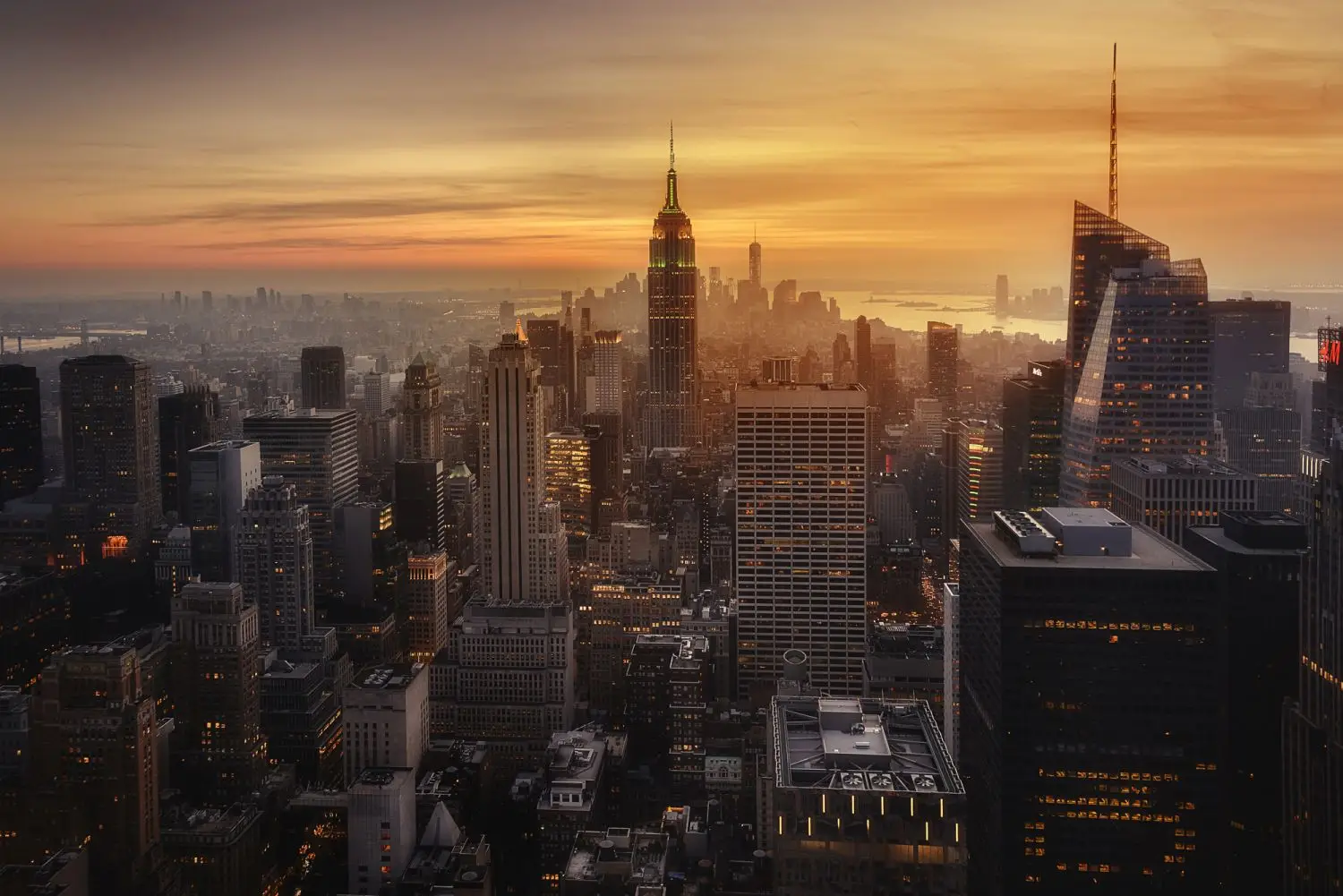 Fototapete Skyline von New York