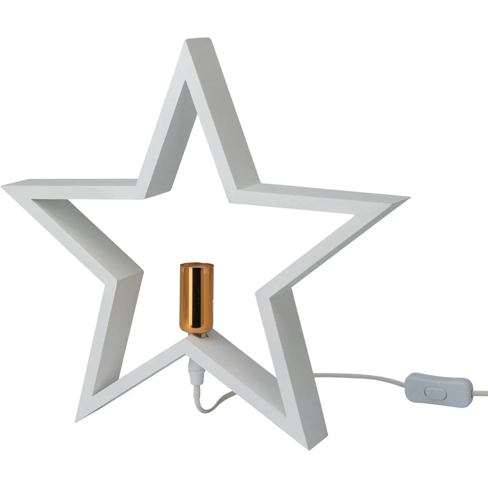 STAR, 35 cm Weihnachtskerzenhalter