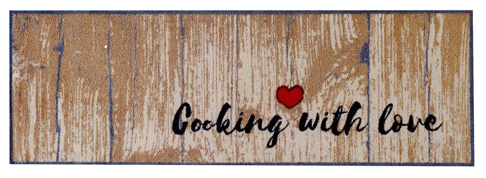 with love Cooking K眉chenteppich