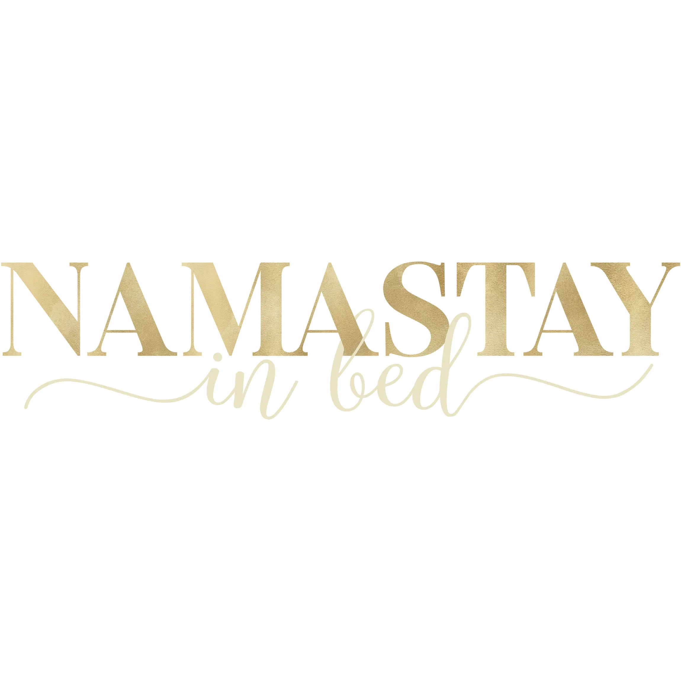 Namastay bed in Gold