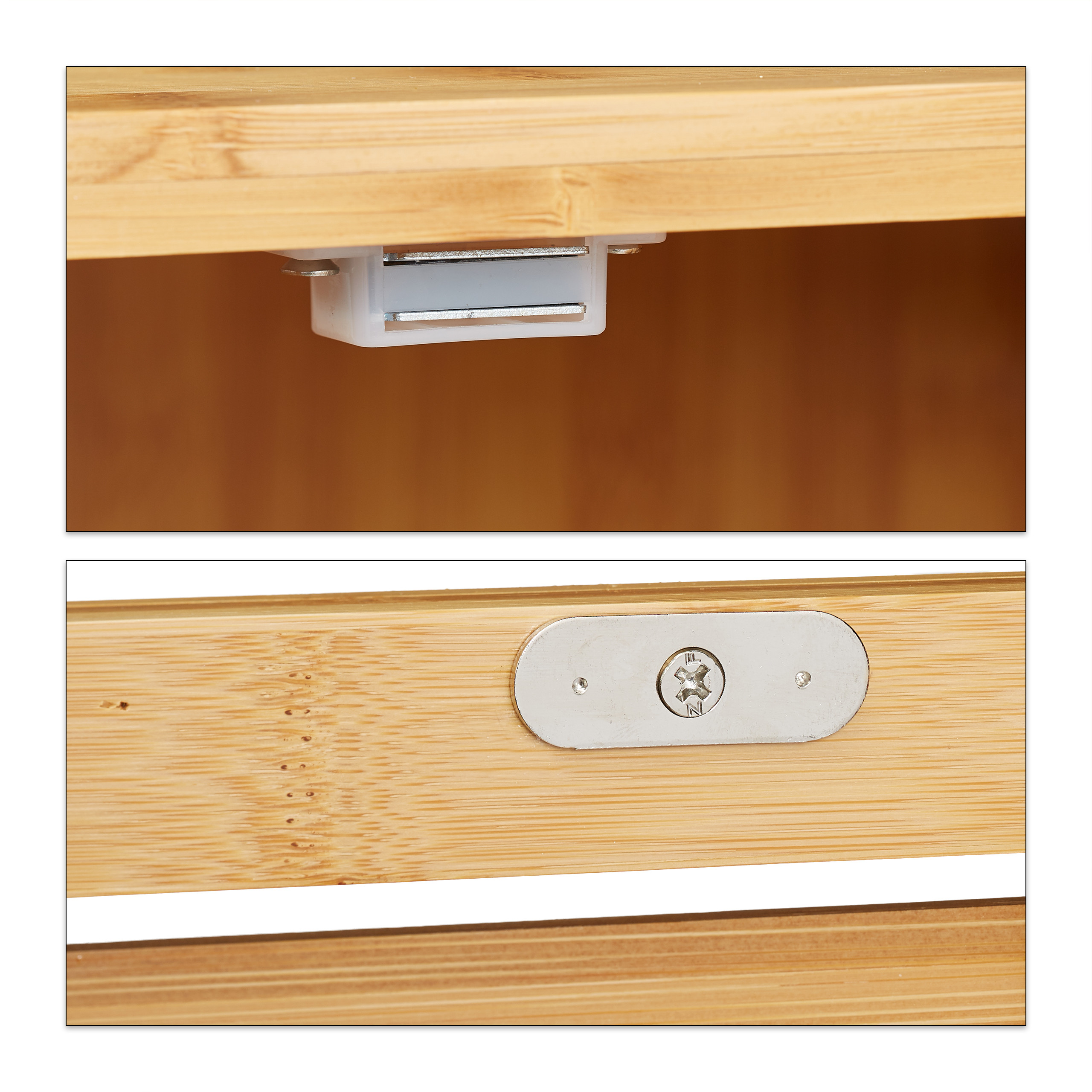 Badregal Bambus mit Tr kaufen | home24
