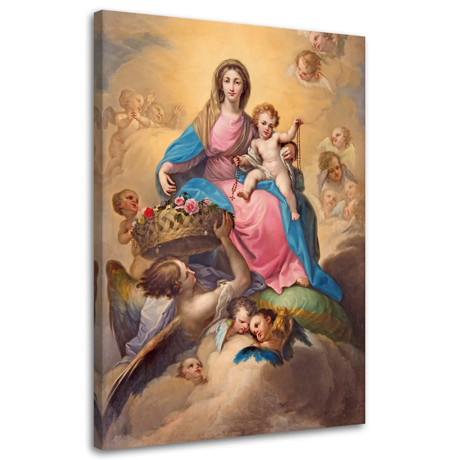 Bilder RELIGI脰S Jungfrau Maria mit Kind