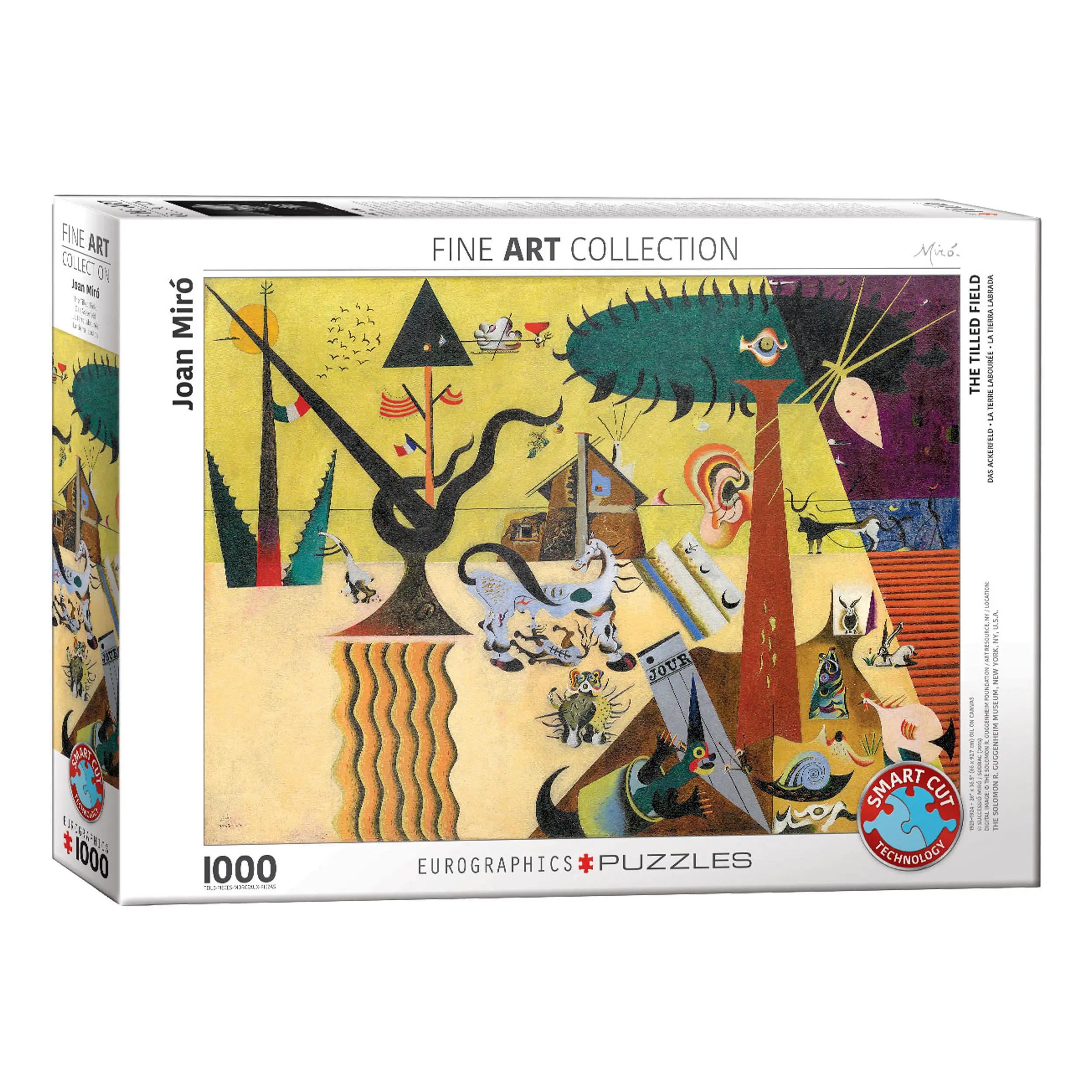 Puzzle Joan Miro The Tilled Field | Puzzles
