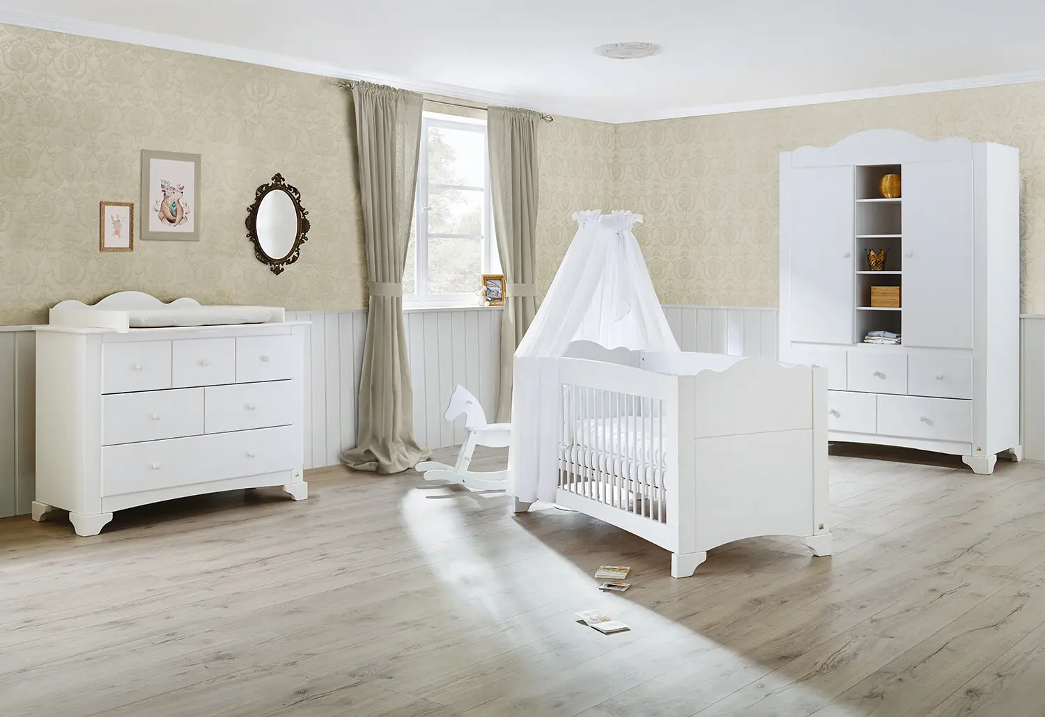 Zimmer Pino breit gro脽 3-tlg. | Babyzimmer-Sets