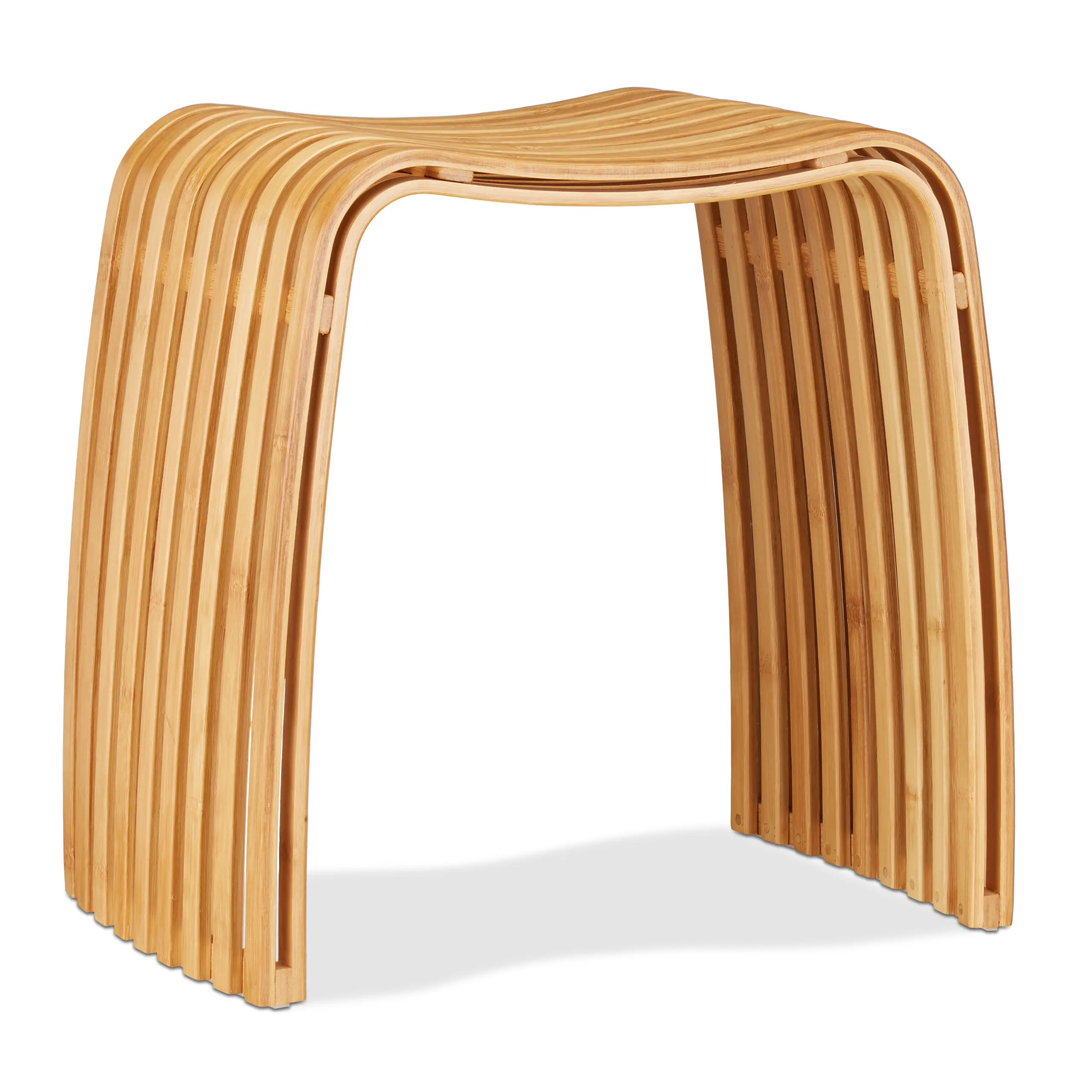 Hocker Garderoben Design im Bambus