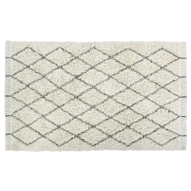 Langflorteppich aus Wolle 200x300 Berber