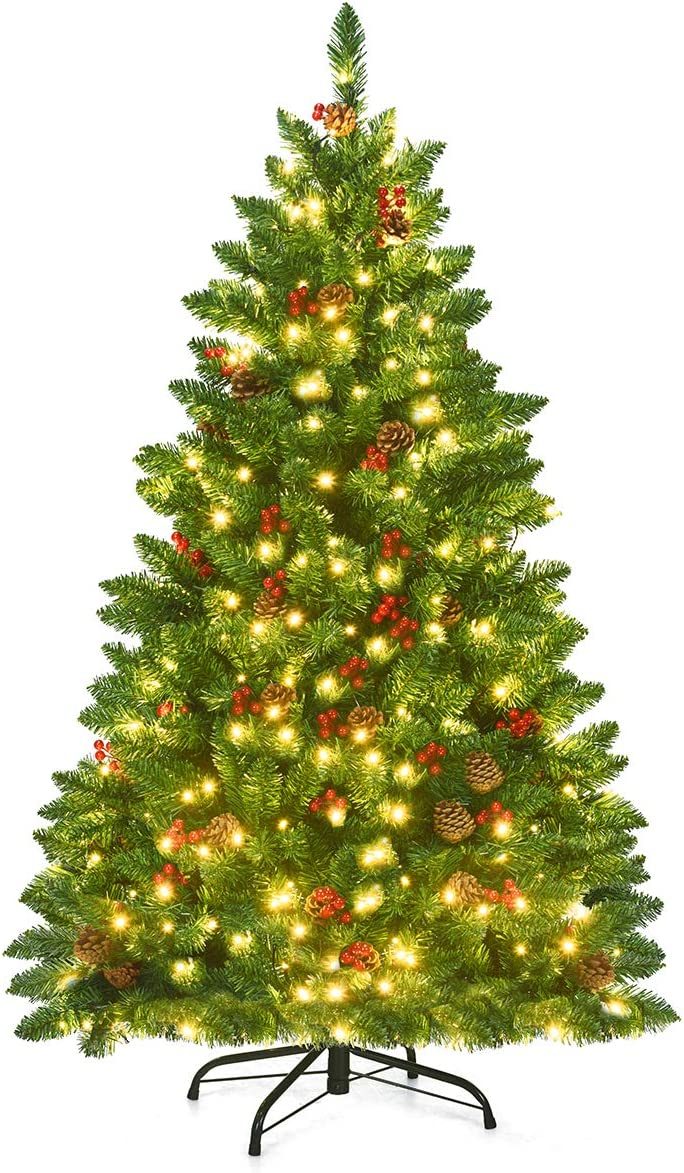 135cm Künstlicher Weihnachtsbaum mit LED kaufen home24