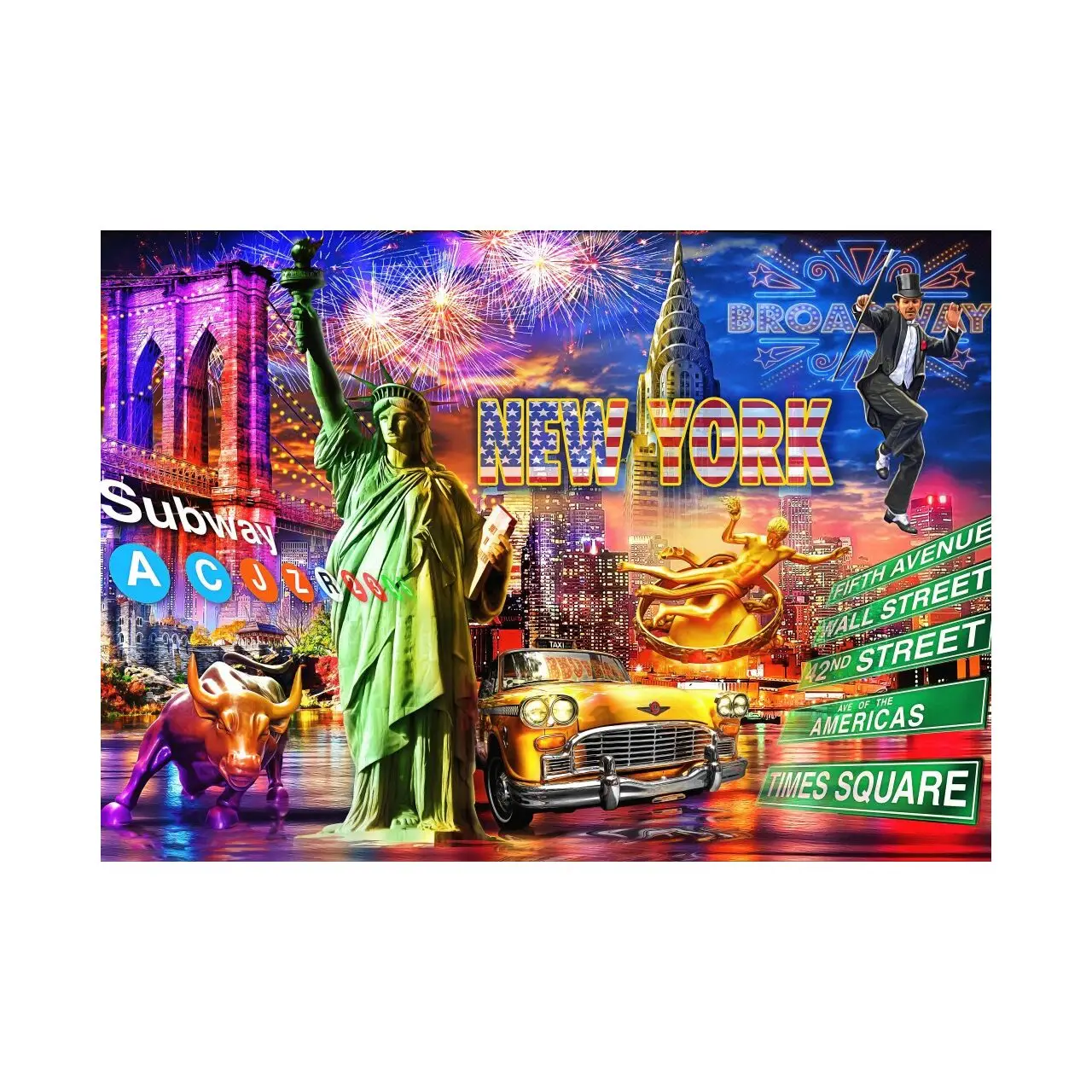 Puzzle New York Teile 3000