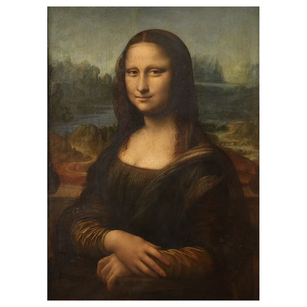 Lisa (La Leinwandbild Mona