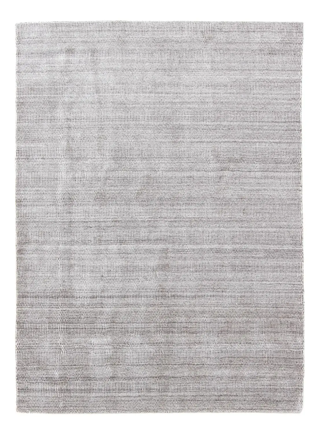 Designer Teppich - 202 x 143 cm - silber | Kurzflorteppiche