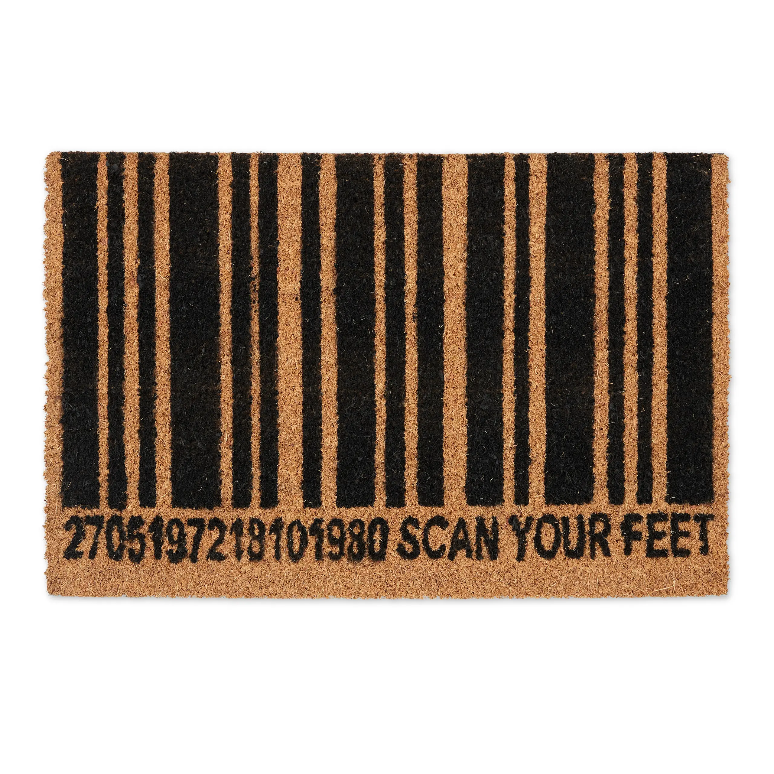 Kokos Fu脽matte Barcode | Fußmatten