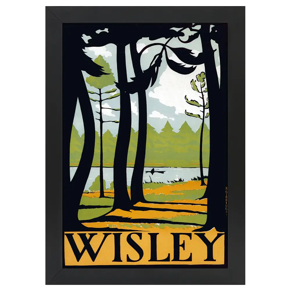 Bilderrahmen Poster 1922 Wisley
