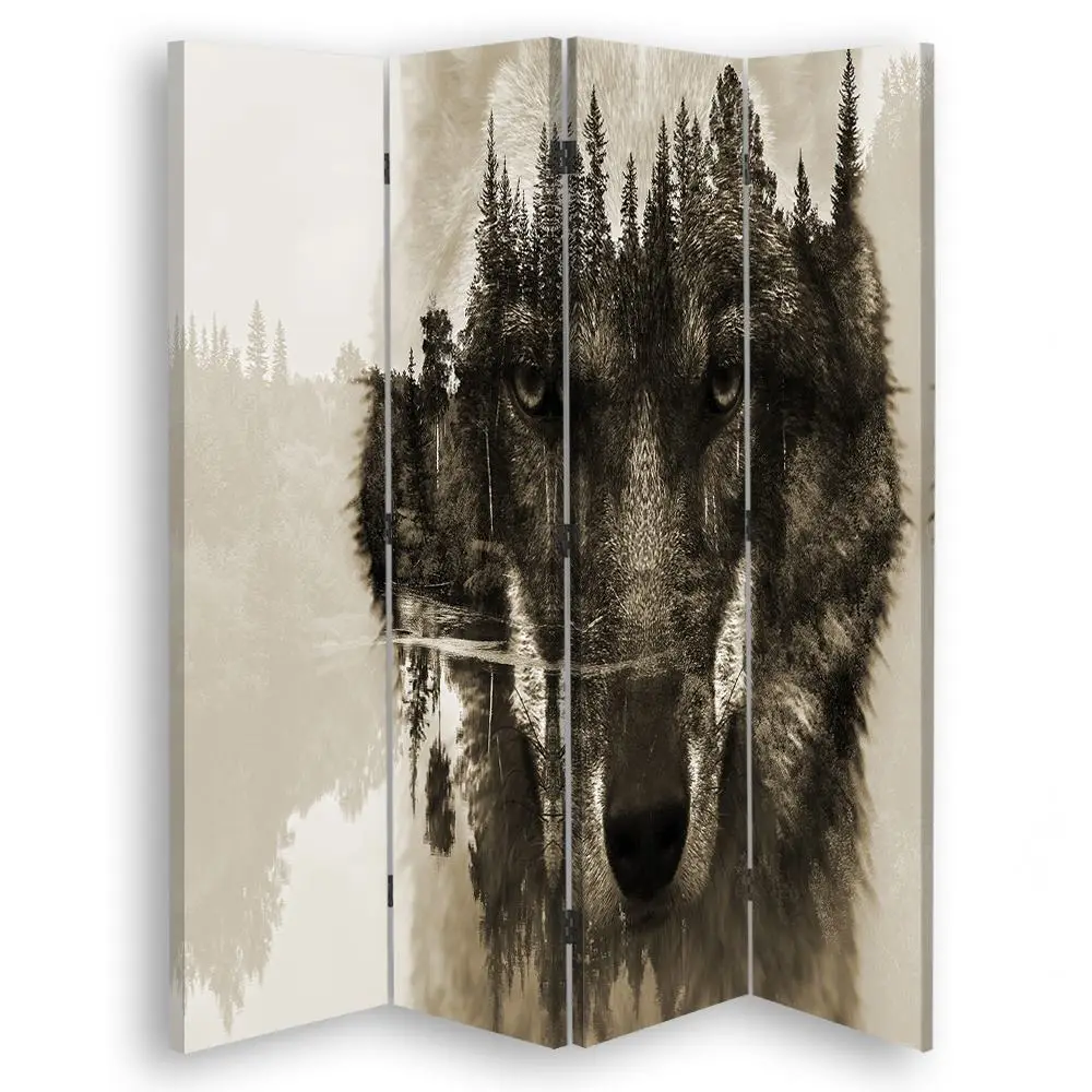Paravent Wolf Forest | Paravents