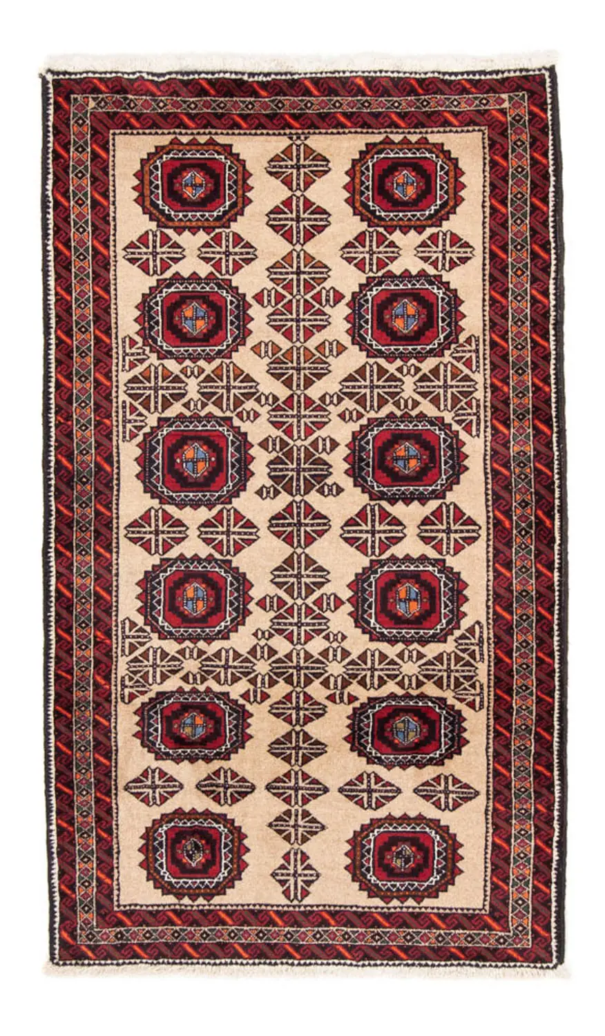 Belutsch Teppich - 189 x 108 cm - beige