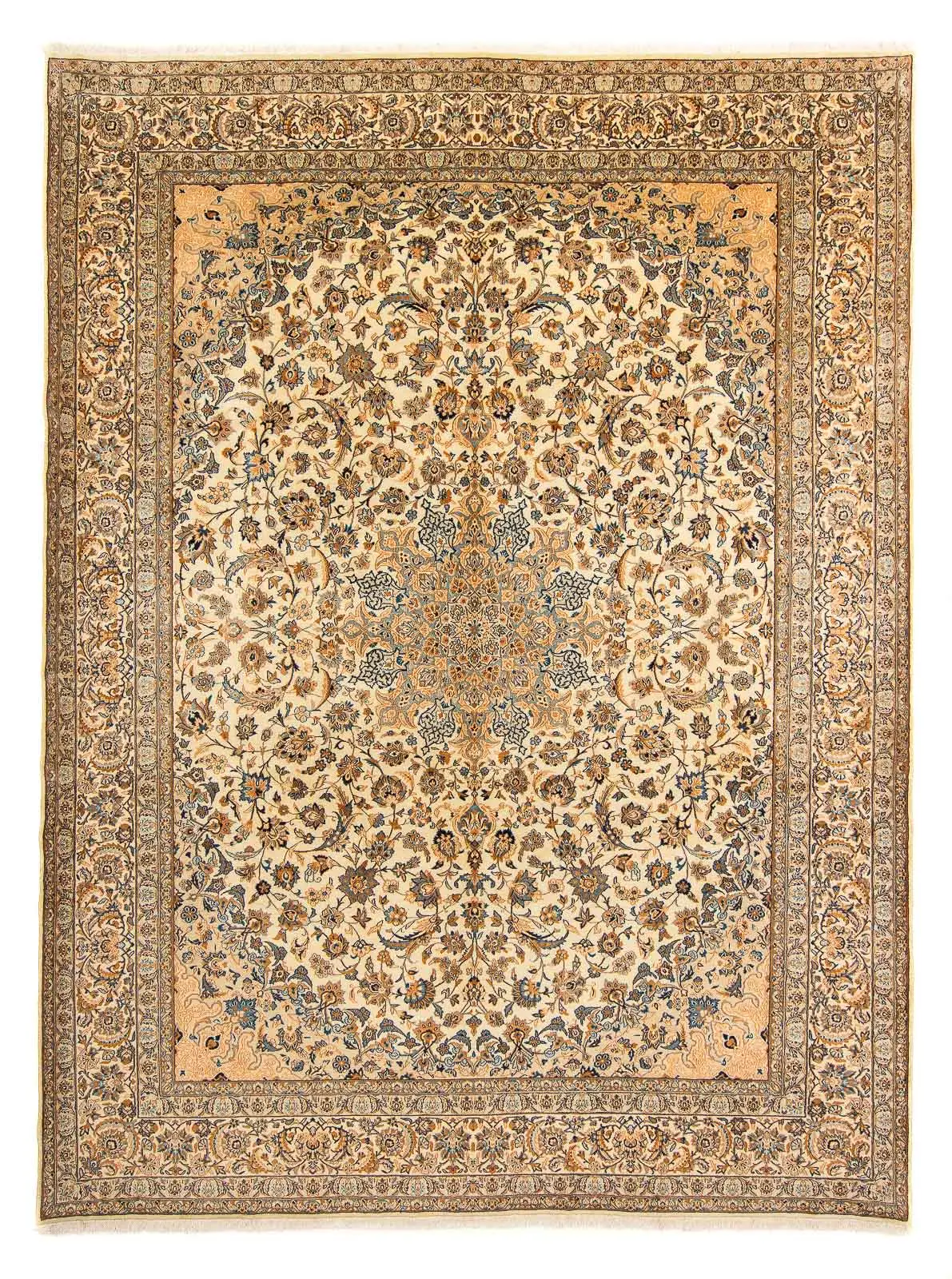 Vintage Teppich - 396 x 308 cm - beige