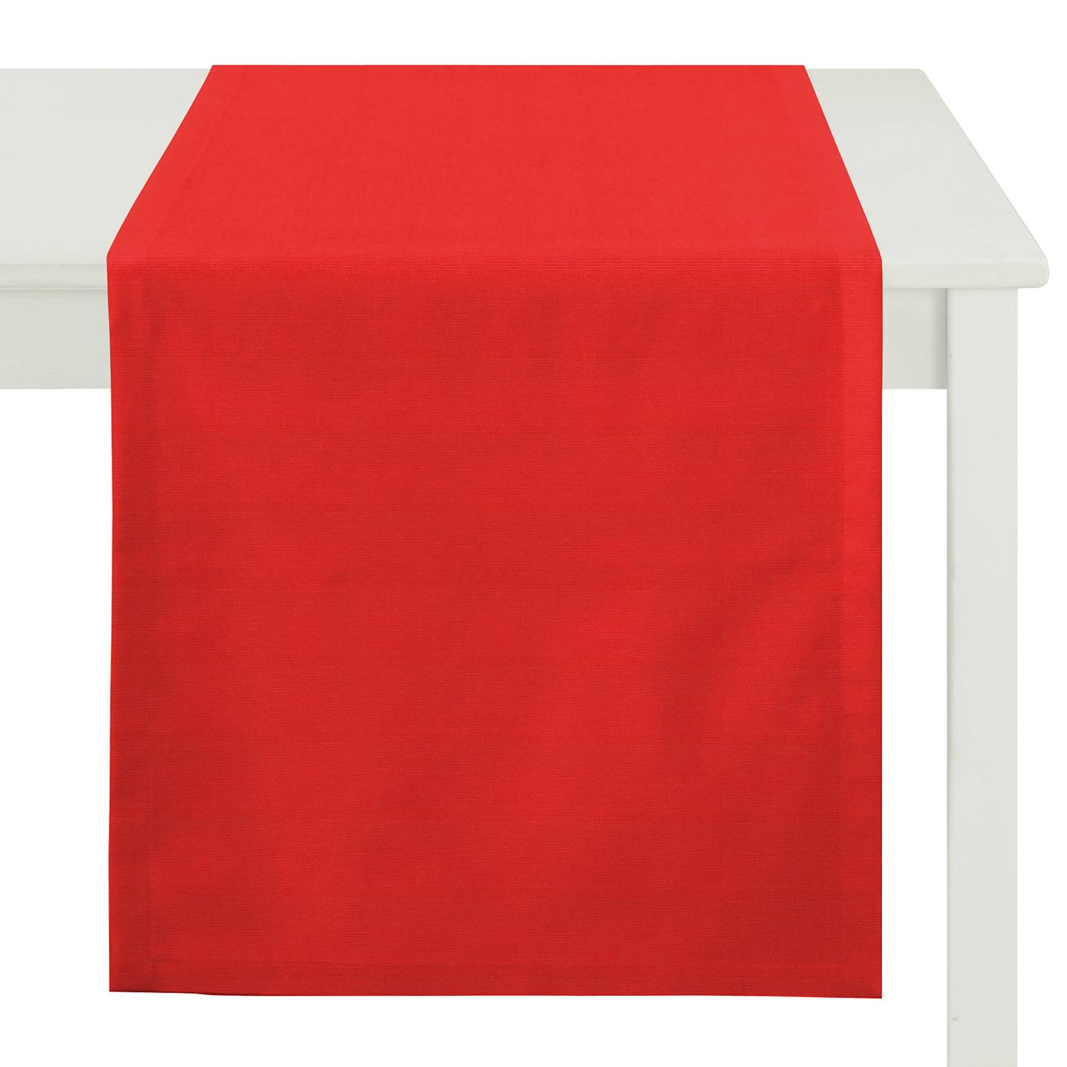 home24 Apelt Tischläufer Kanada Zinnober Kunstfaser Modern 50x160 cm (BxT)