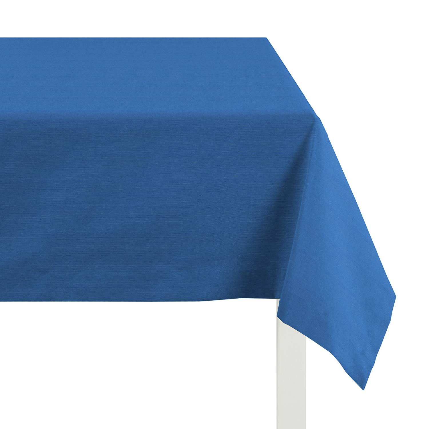 home24 Apelt Tischdecke Kanada Jeansblau Kunstfaser Modern 140x250 cm (BxT)