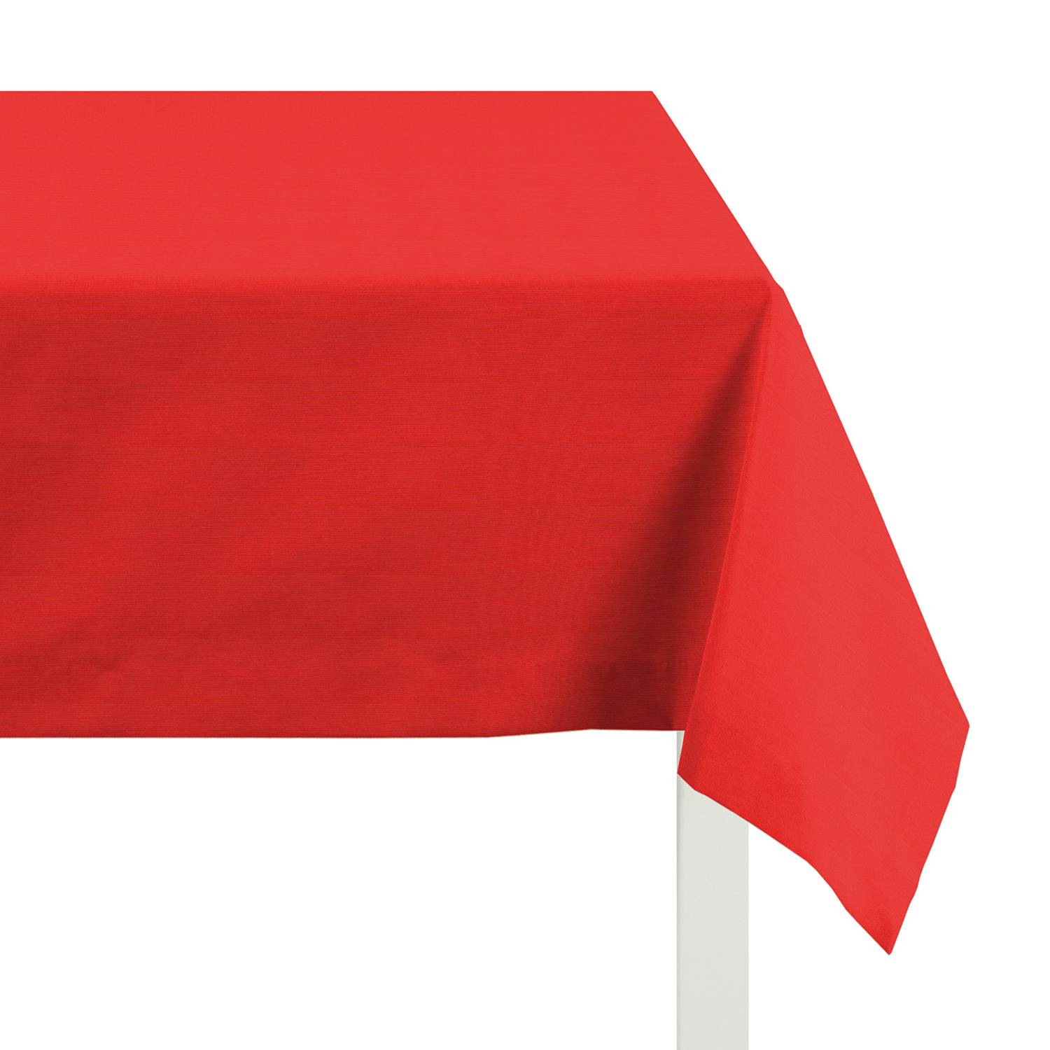 home24 Apelt Tischdecke Kanada Zinnober Kunstfaser Modern 140x250 cm (BxT)