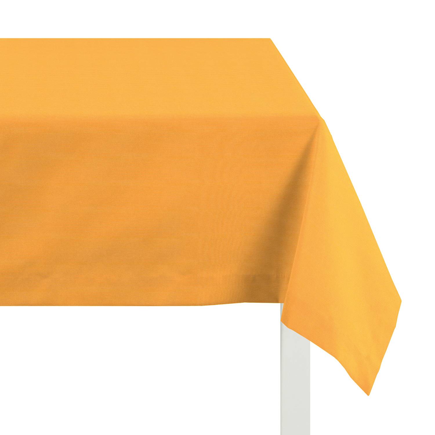 home24 Apelt Tischdecke Kanada Mangogelb Kunstfaser Modern 140x250 cm (BxT)