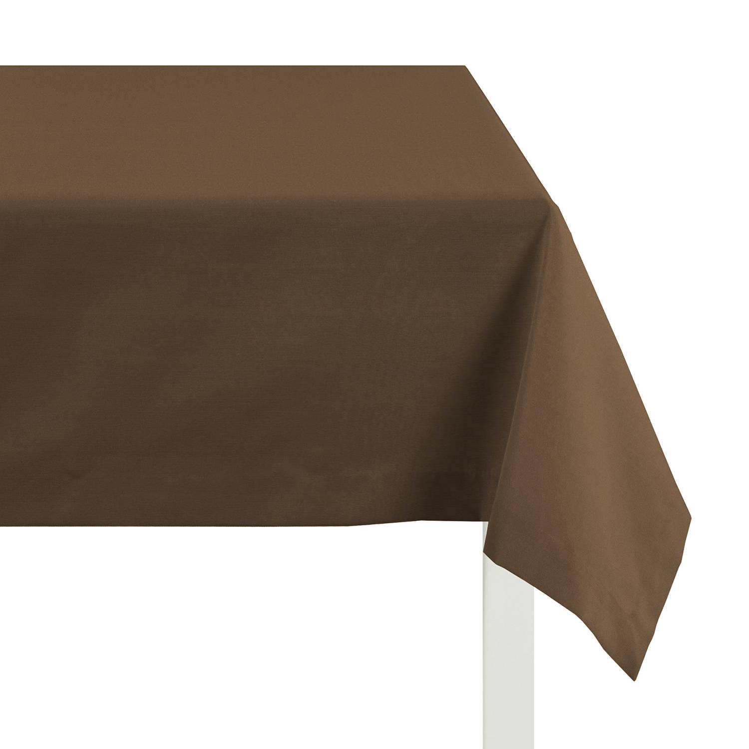 home24 Apelt Tischdecke Kanada Espresso Kunstfaser Modern 140x250 cm (BxT)