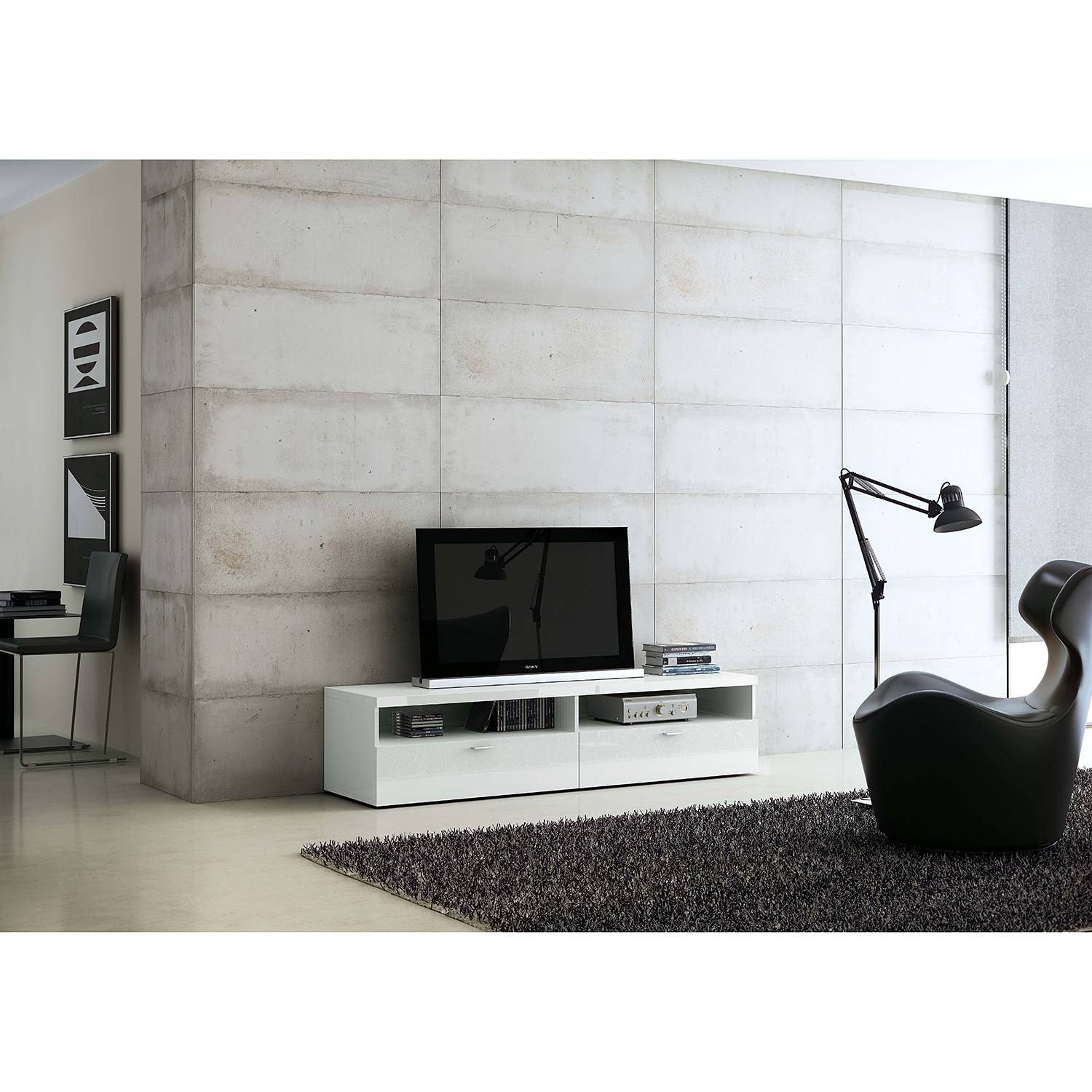 home24 TV-Lowboard Emporior