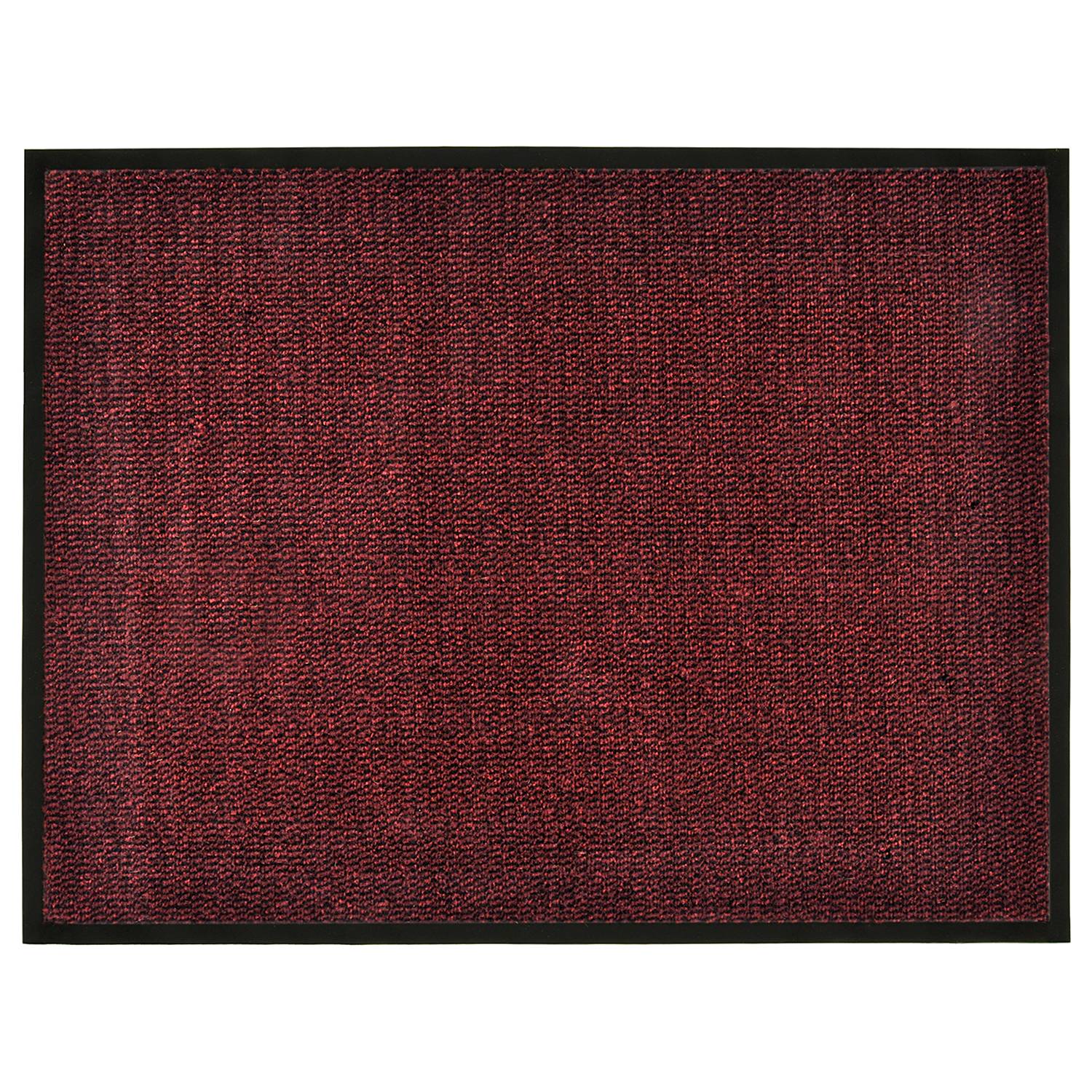 home24 Hanse Home Fuß- & Sauberlaufmatte Faro Kunststoff Rot 60x0.7x80 cm (BxHxT)