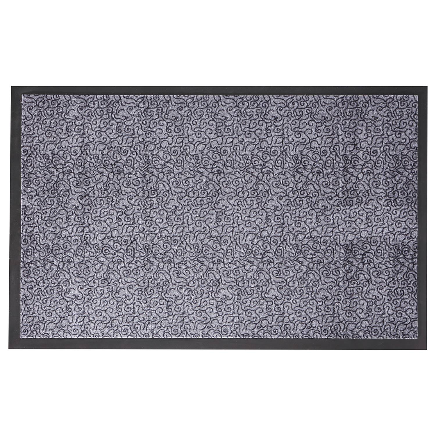 home24 Zala Living Schmutzfangmatte Smart Kunstfaser Grau 75x0.7x120 cm (BxHxT)
