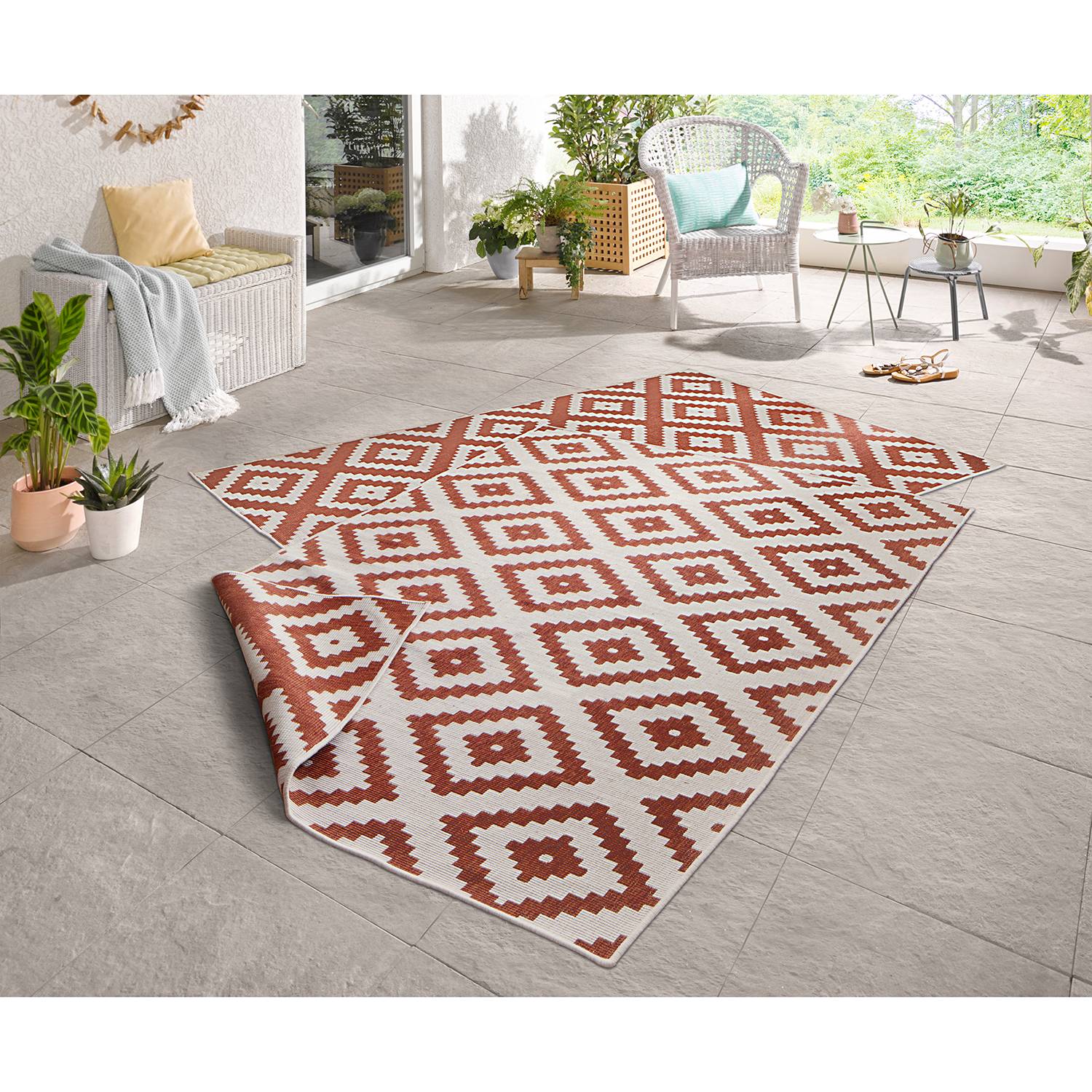 home24 In-/Outdoorteppich Malta