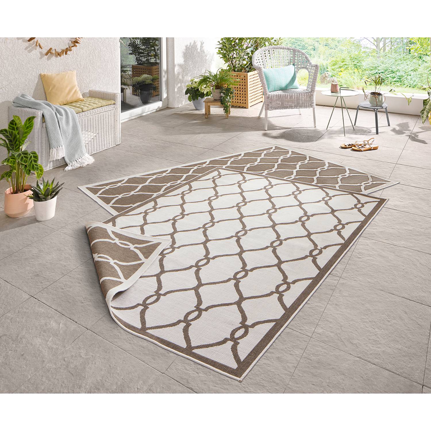 Tapis long intérieur/extérieur Rimini