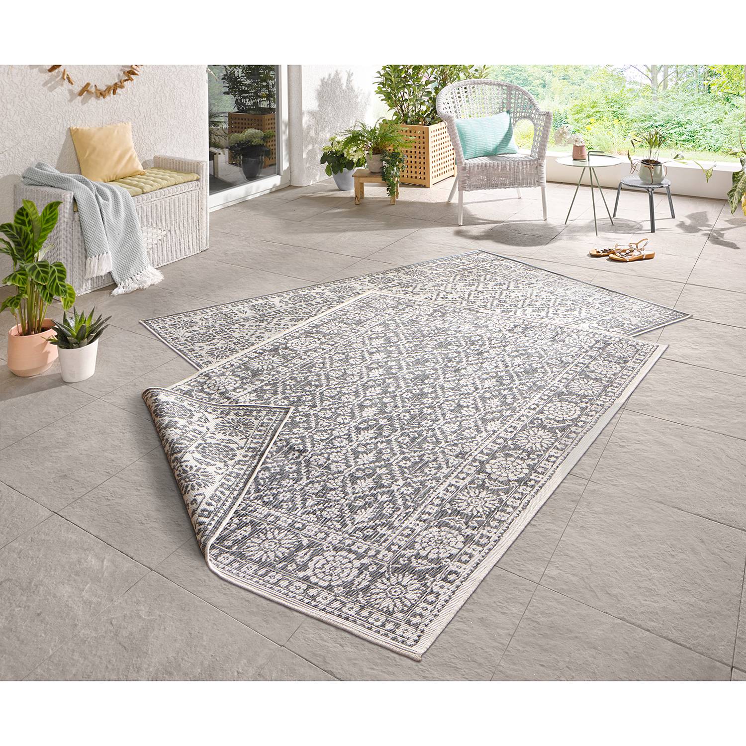 home24 In-/Outdoorteppich Curacao