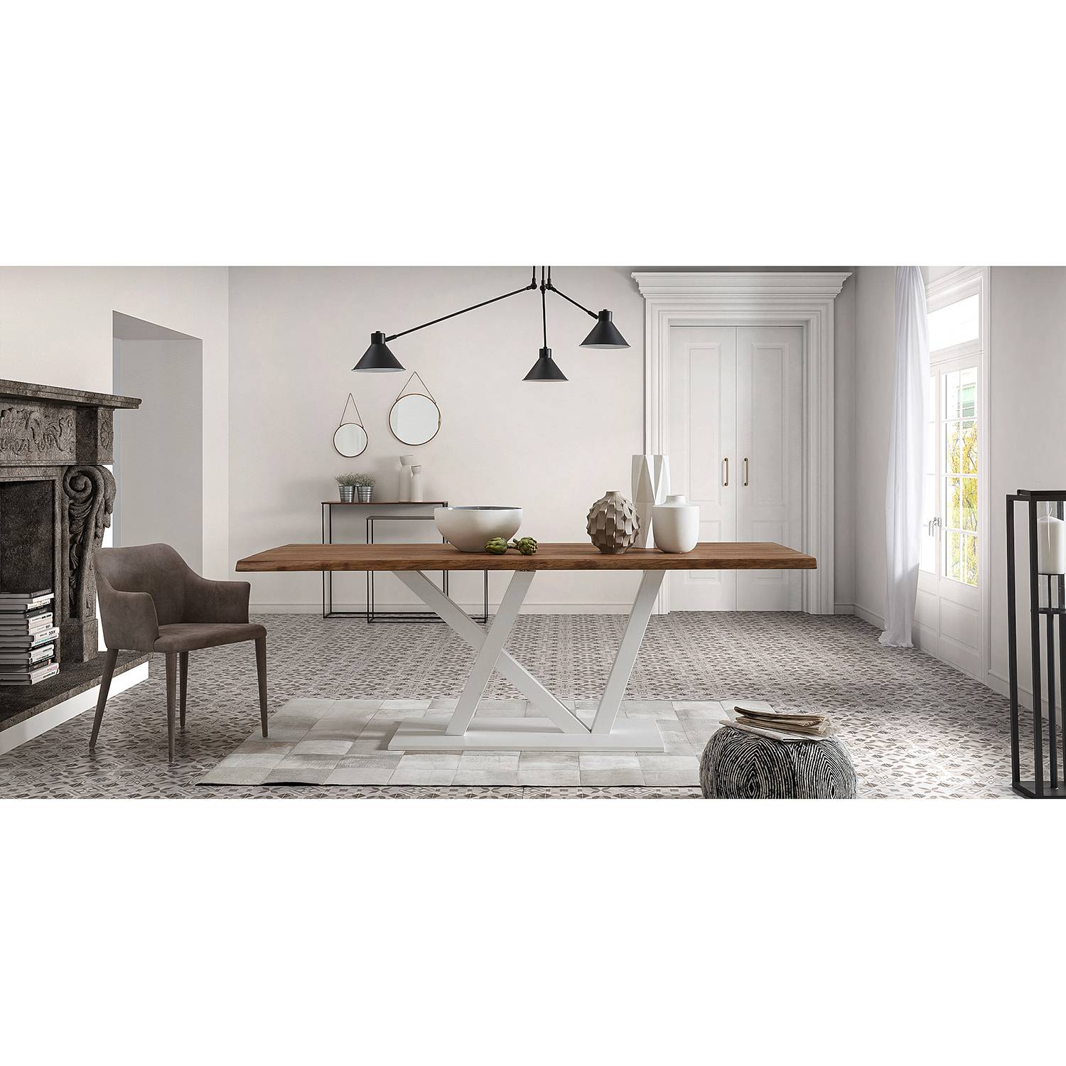 home24 Konsolentisch Torpo (2er-Set)