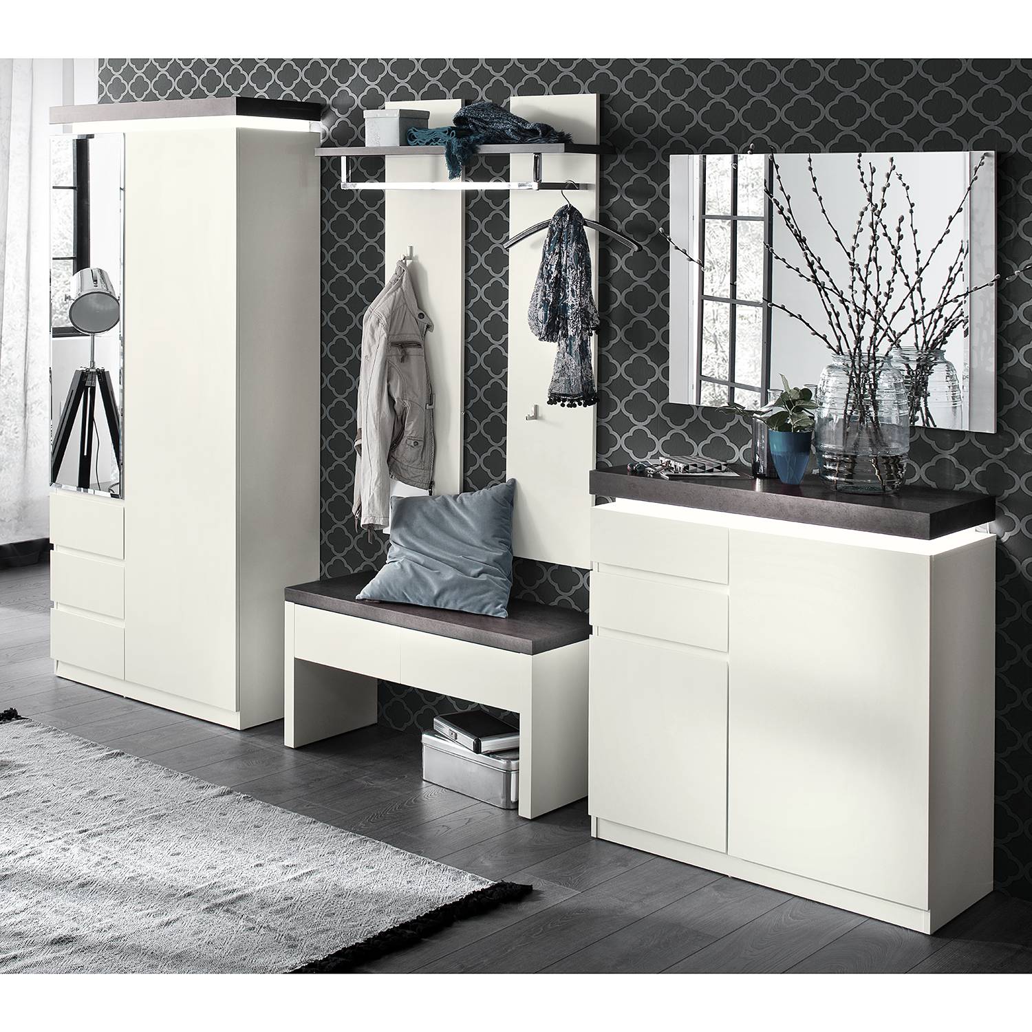home24 Garderobenschrank Namona