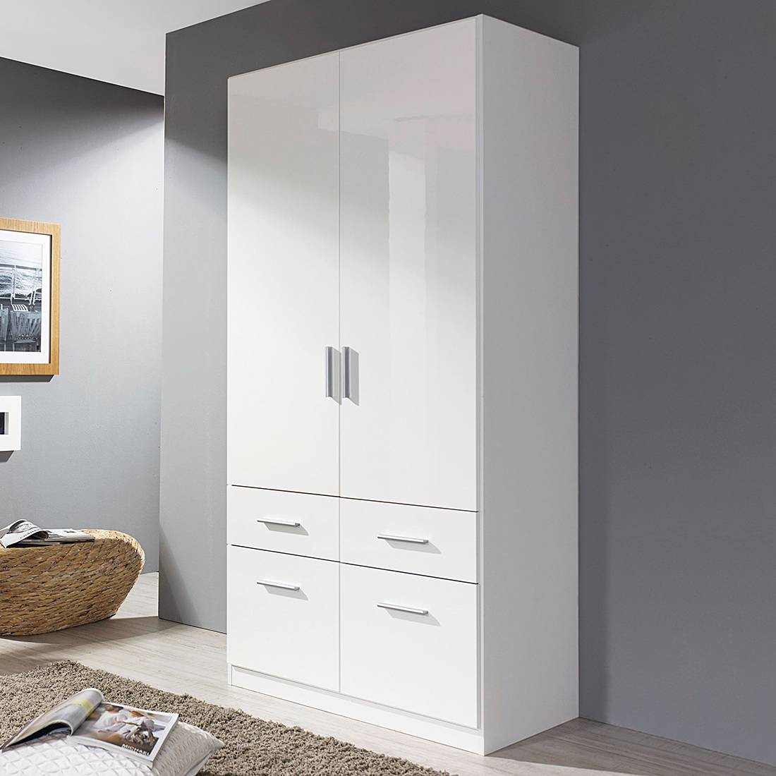 home24 Drehtürenschrank Celle (2-türig)