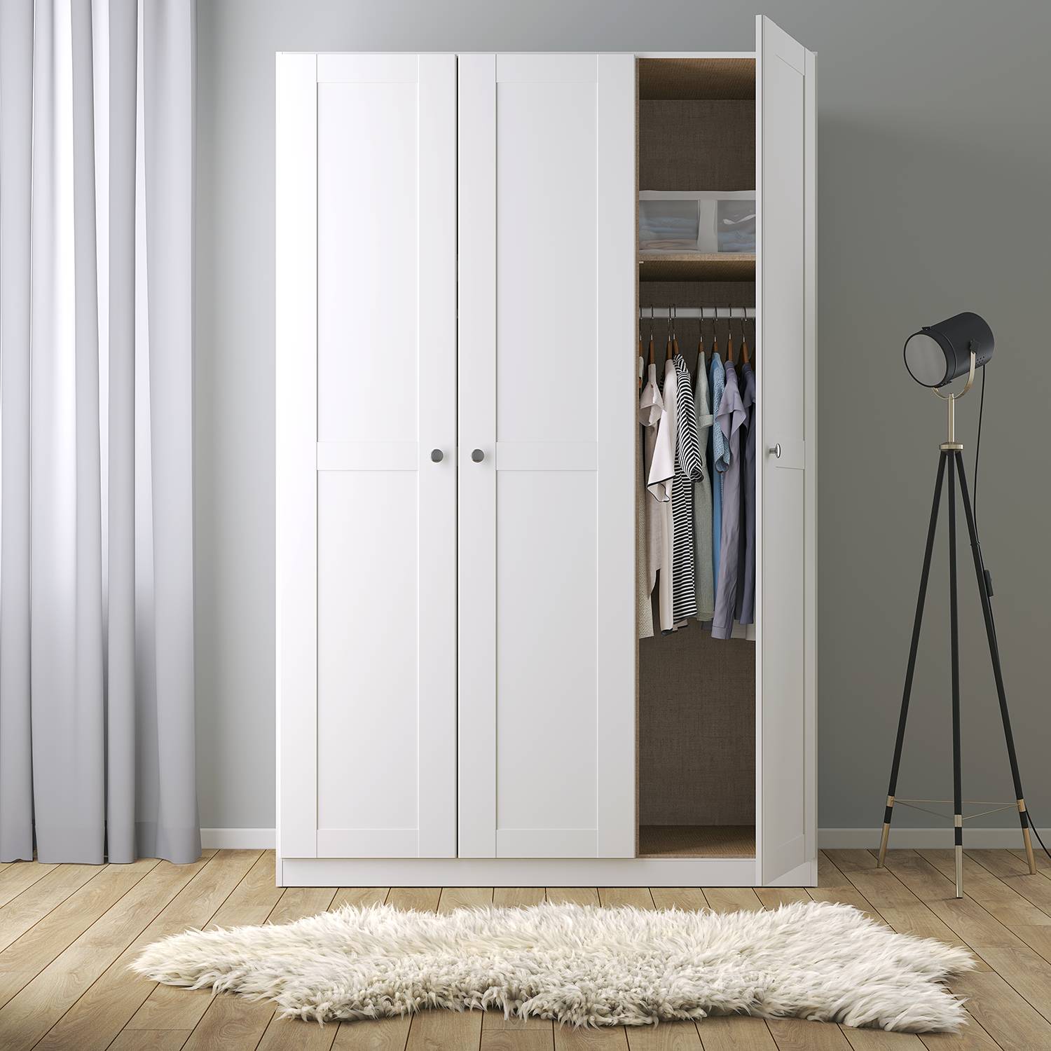 Image of Armoire à portes battantes KiYDOO 000000001000082046