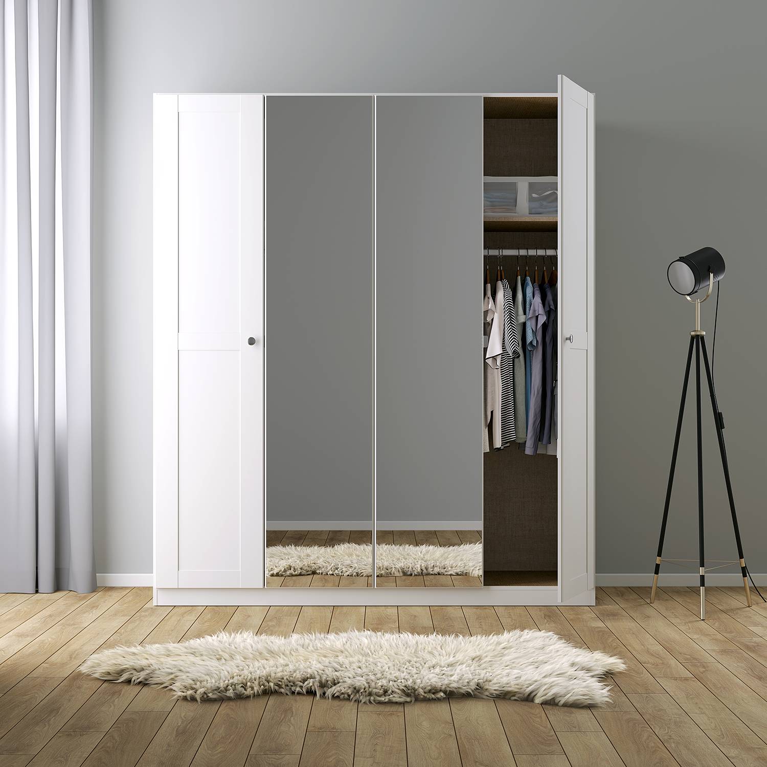 Image of Armoire à portes battantes KiYDOO 000000001000082059