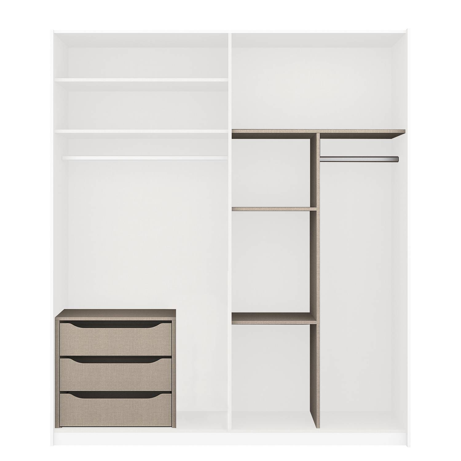 home24 Zubehörpaket Schwebetürenschrank KiYDOO